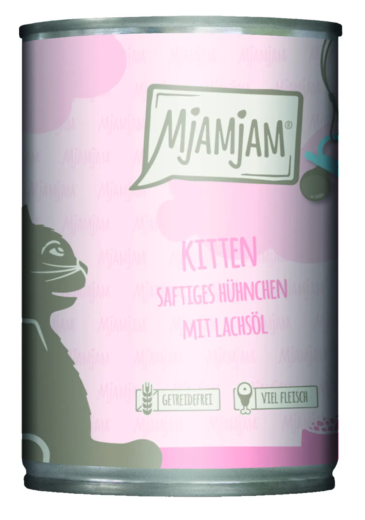 MjAMjAM Katzennassfutter Kitten ohne Konservierungsstoffe 400 g Huhn