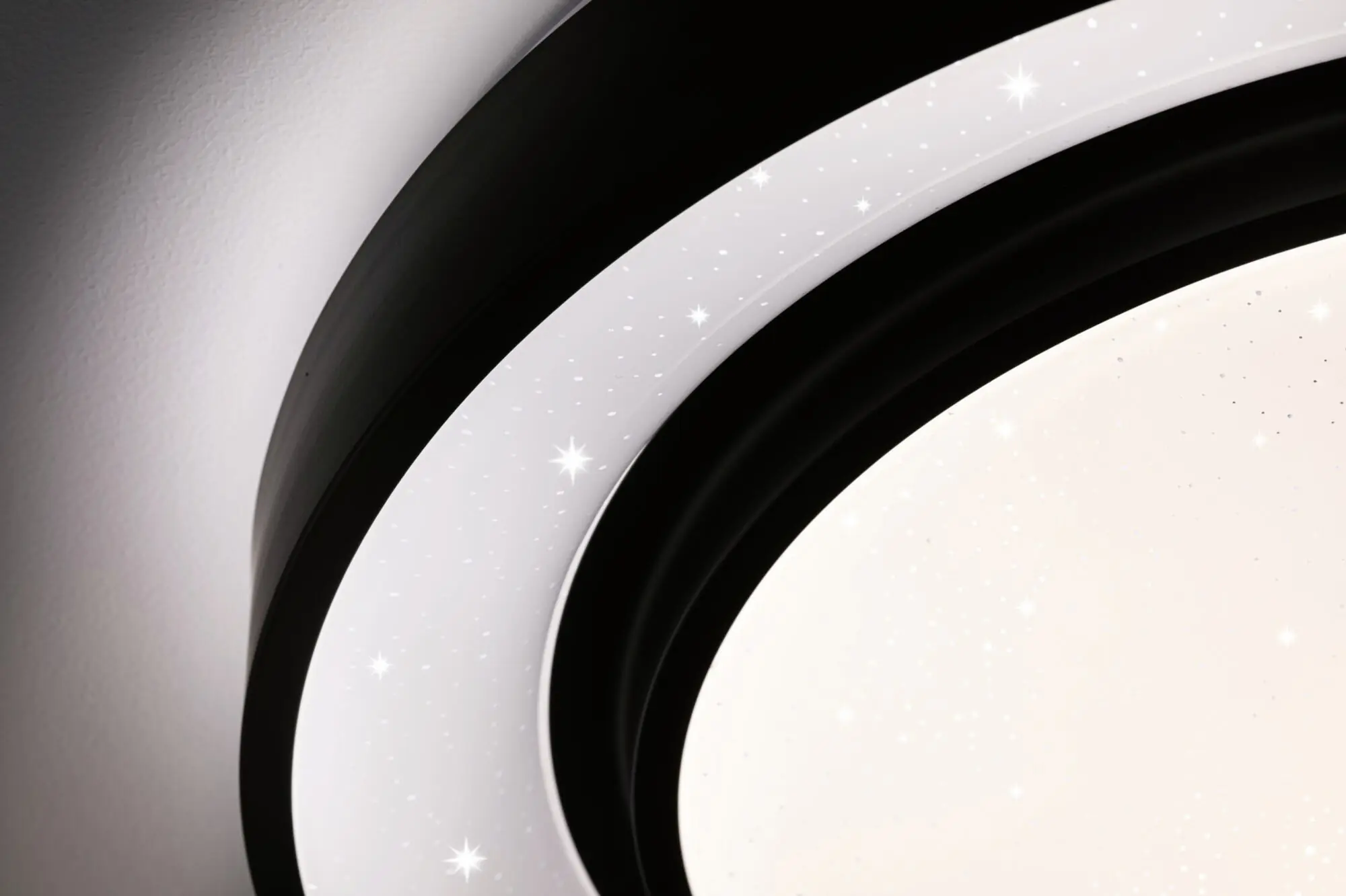 Paulmann LED Deckenleuchte Rainbow schwarz weiß Ø 37,5 cm RGBW