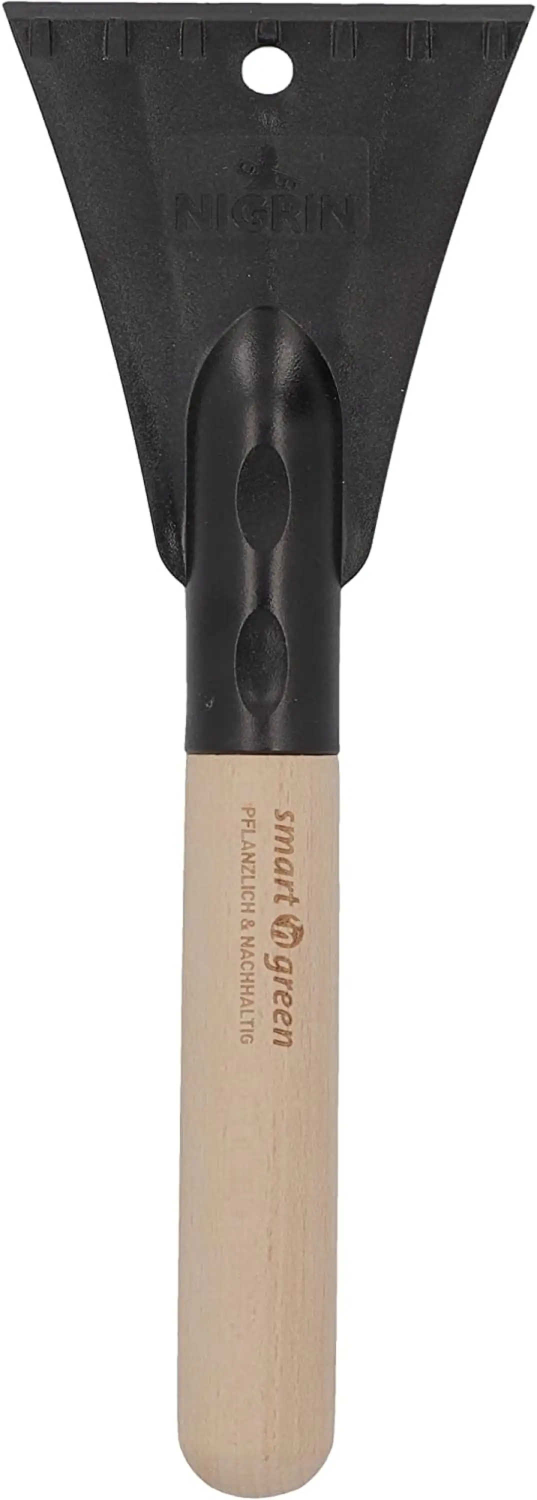 Nigrin Eiskratzer Smart'n green mit Holzgriff Nigrin Eiskratzer Smart'n green mit Holzgriff