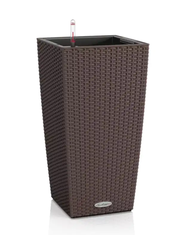 Lechuza Pflanzgefäß Cubico Cottage 40 sandbraun