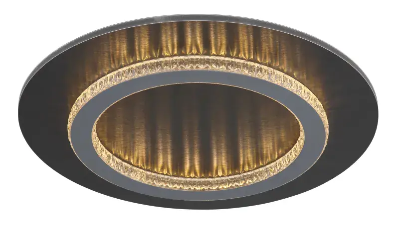 Globo Deckenleuchte Jayden 35 x 5,5 cm Ø x H schwarz CCT