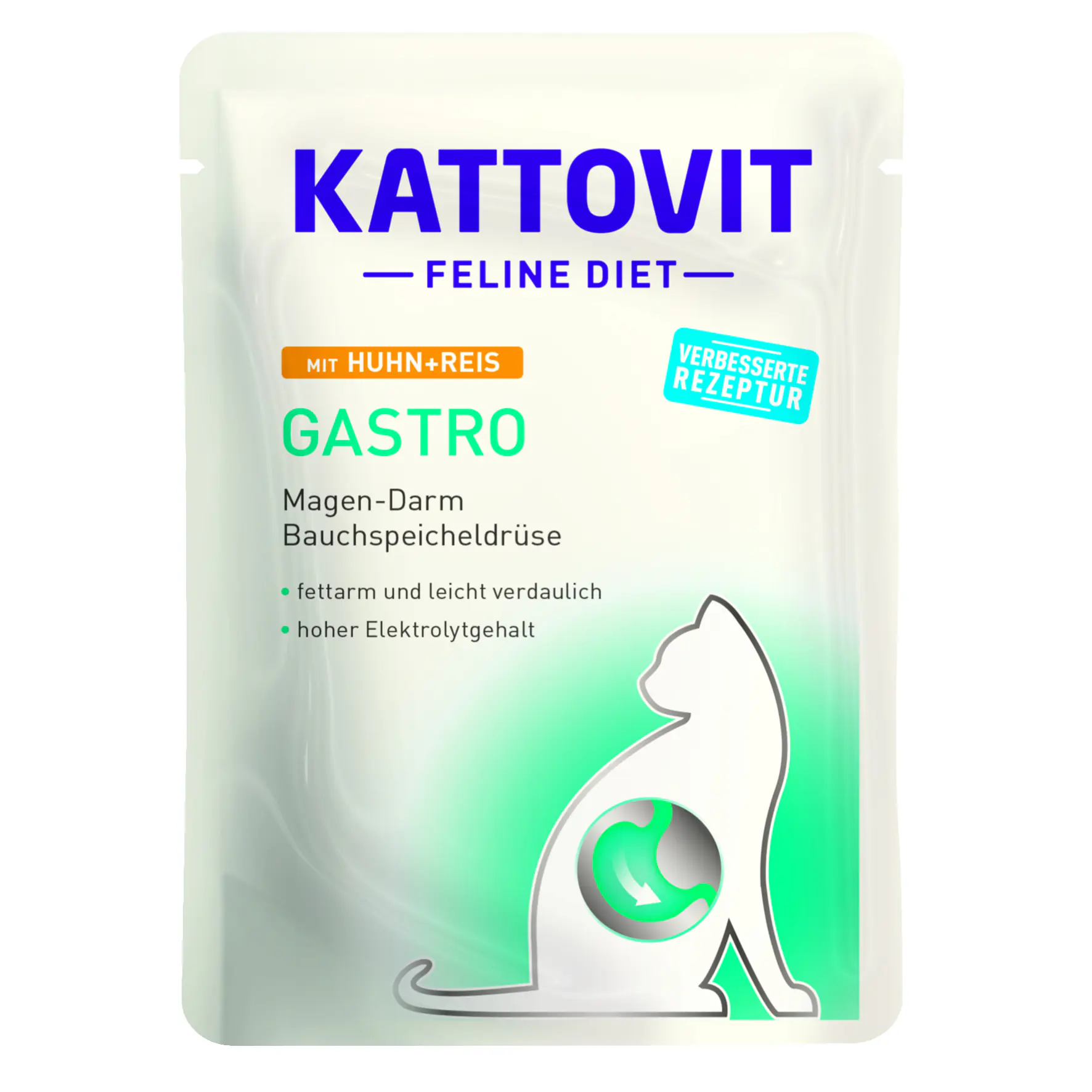 Kattovit Gastro Katzennassfutter Adult 85 g Huhn & Reis