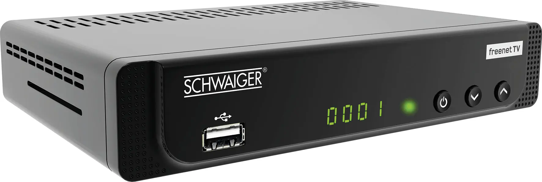Schwaiger Terrestrischer Receiver DTR600HD - Full HD (DVB-T2) Empfang: ÖR, Freenet*