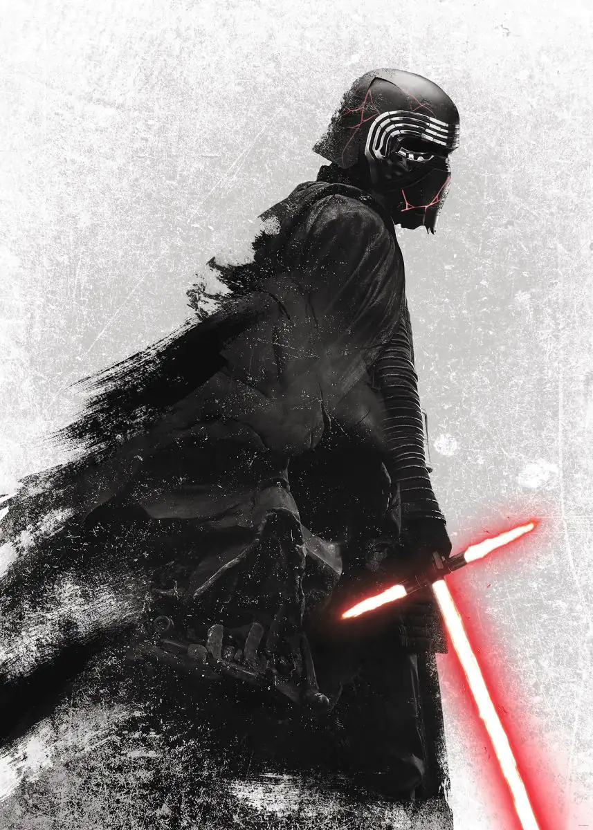 4055065510342 Komar Vlies Fototapete Star Wars Kylo 200 x 280 cm