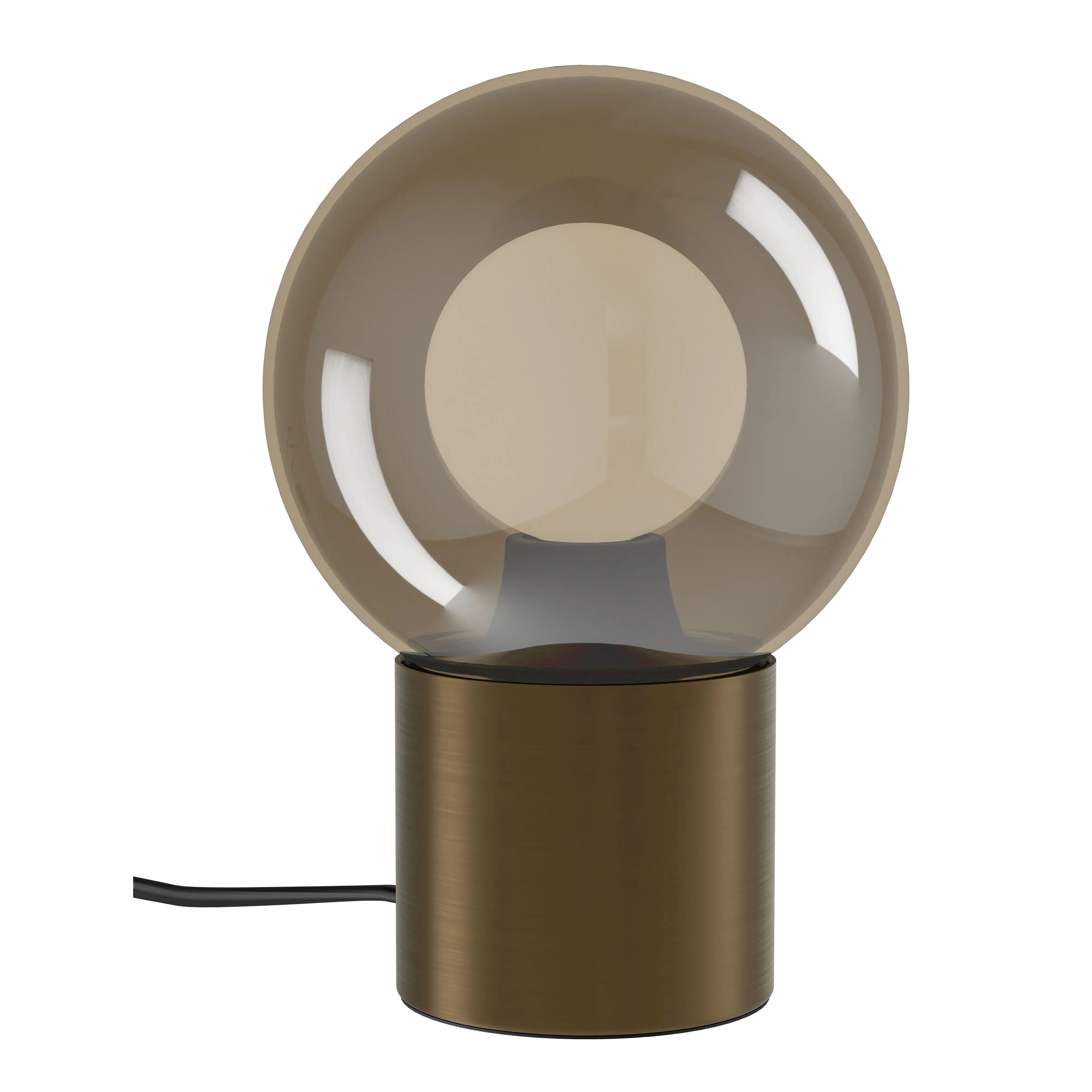 Eglo Tischleuchte Bravino E14 Ø 12 x 17,5 cm bronze/braun