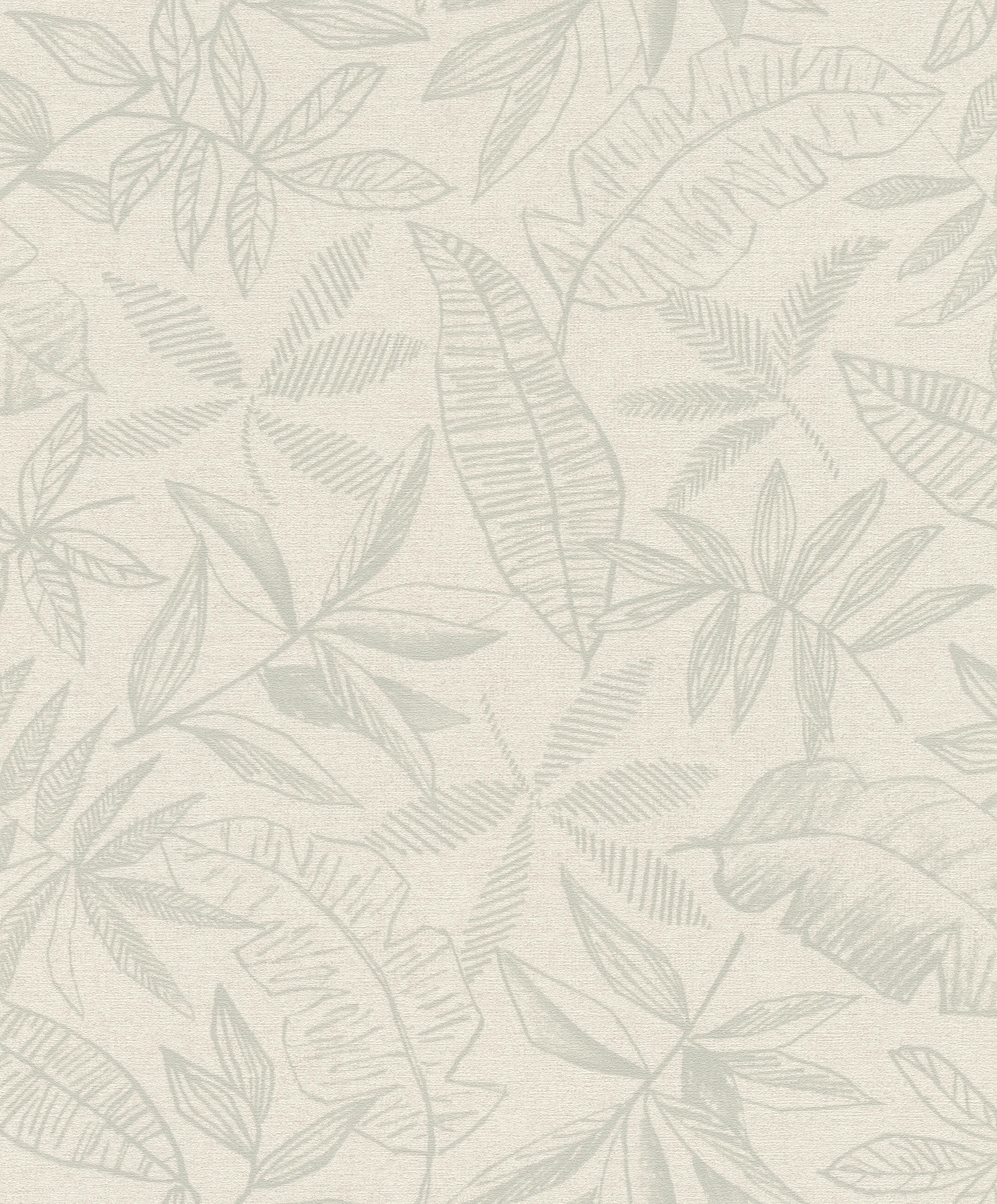 Schöner Wohnen Vliestapete Blätter beige salbei 10,05 x 0,53 m Schöner Wohnen Vliestapete Blätter beige salbei 10,05 x 0,53 m