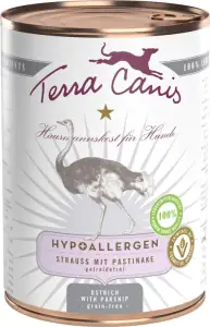 Terra Canis Hypoallergen Adult Strauß mit Pastinake Hundefutter 400 g
