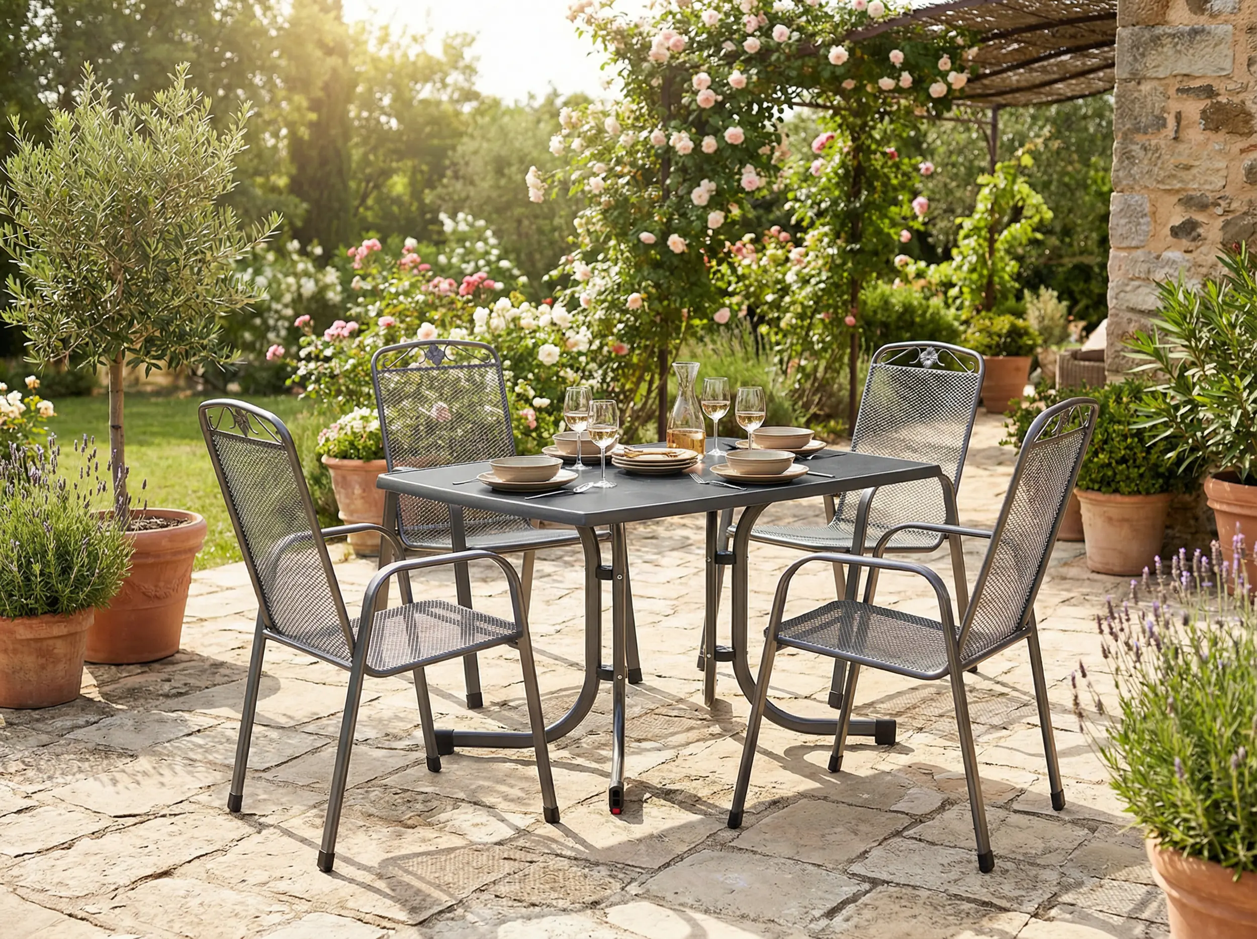 Garten-Essgruppe Bouldevard 4 Personen