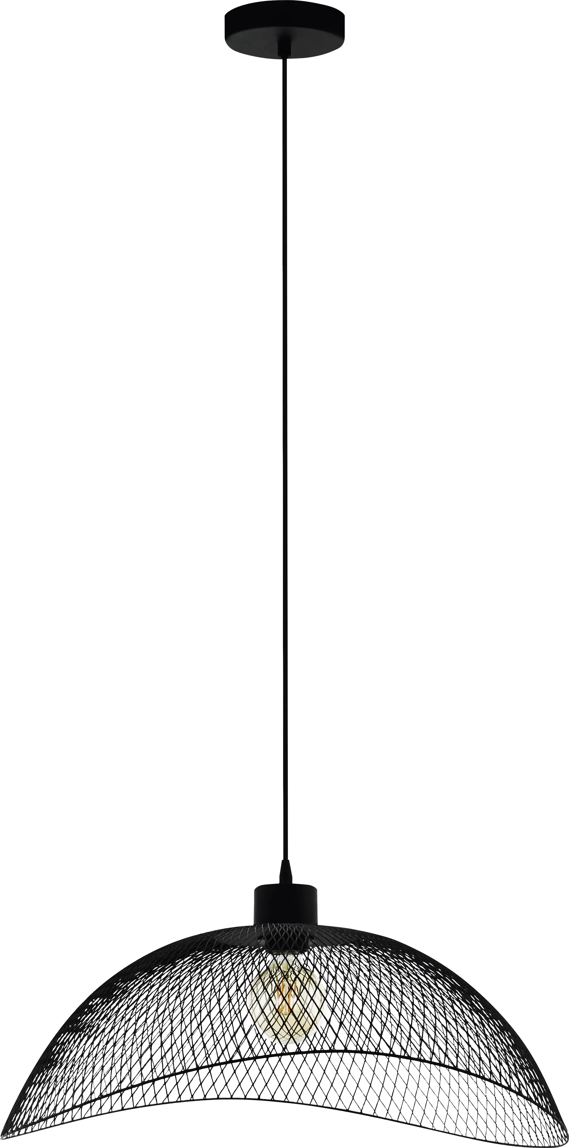 Eglo Hängeleuchte Pompeya schwarz 75 x 54 cm