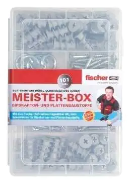 Fischer Dübel Meisterbox - 101 Stück