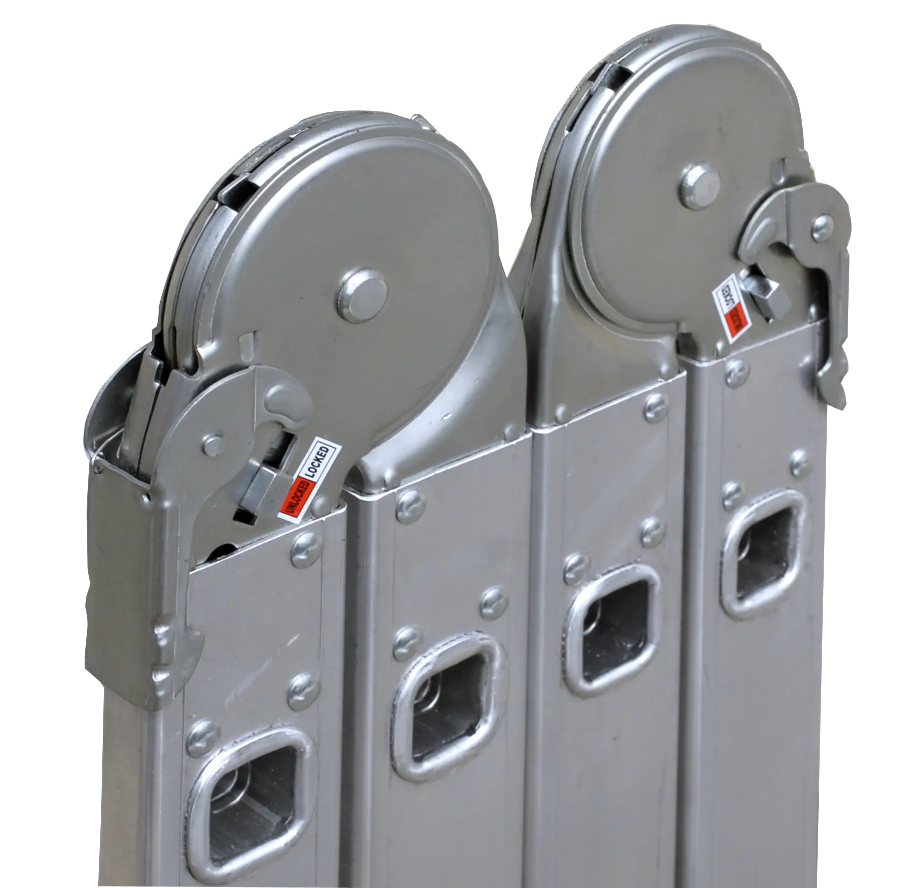 Pro-Bau-Tec Aluminium Vielzweckleiter 4x3 3in1 Pro-Bau-Tec Aluminium Vielzweckleiter 4x3 3in1