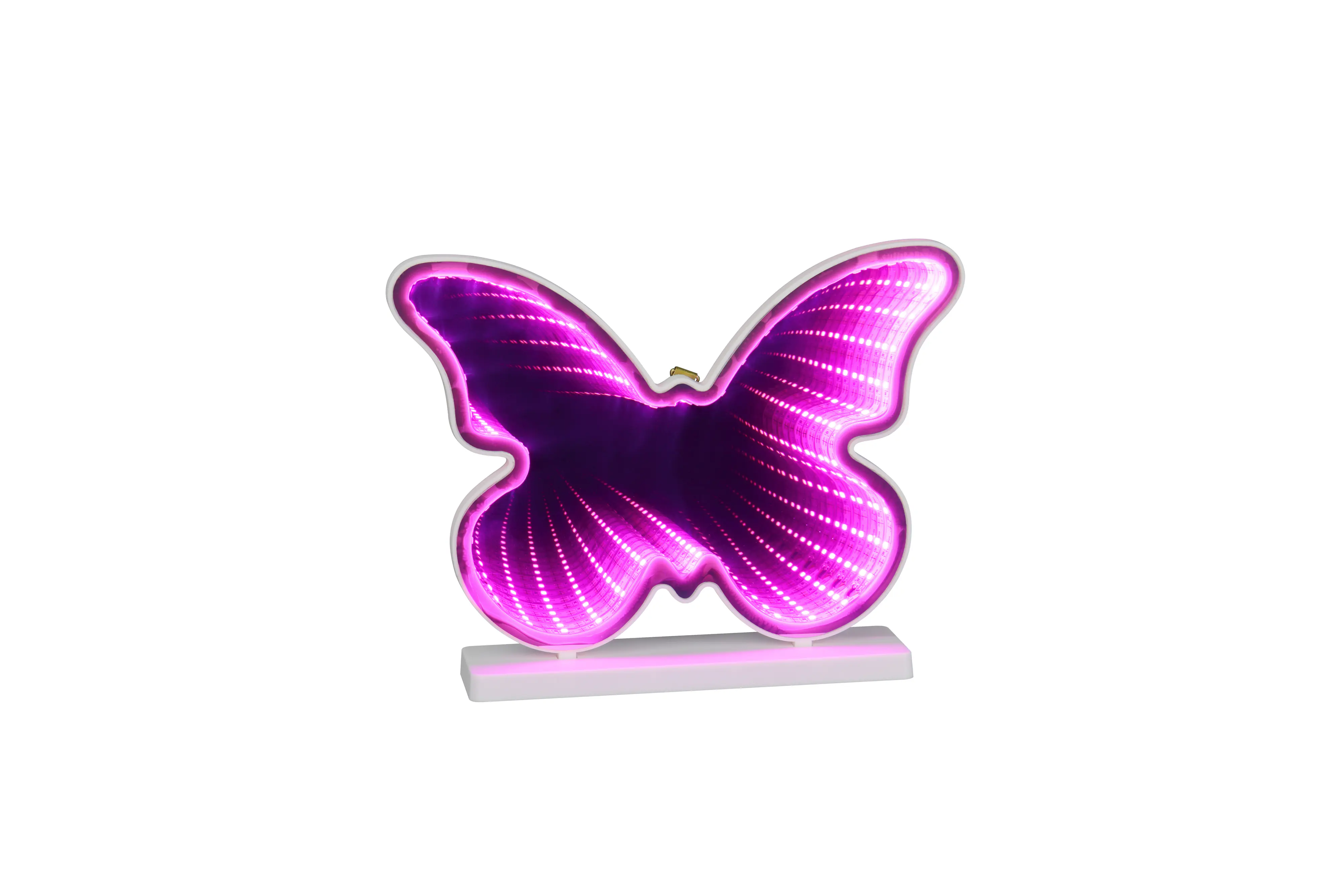 Reality LED-Wandleuchte Papillon 27x26 cm weiß 