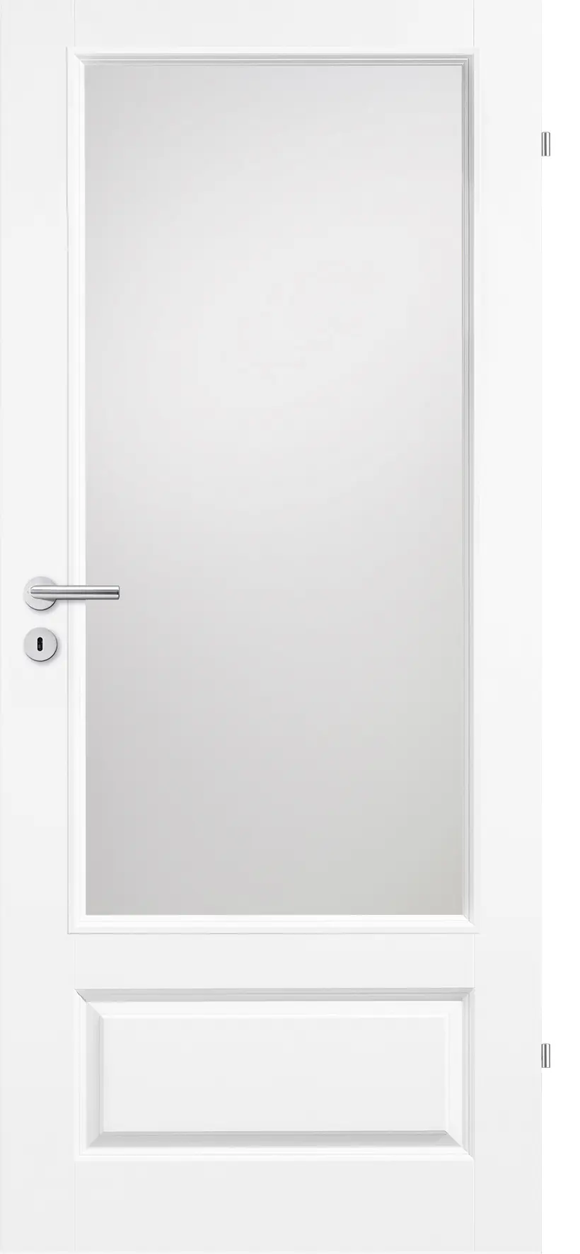 Borne Türblatt Corinth Weißlack mit Lichtausschnitt GP Röhrenspan