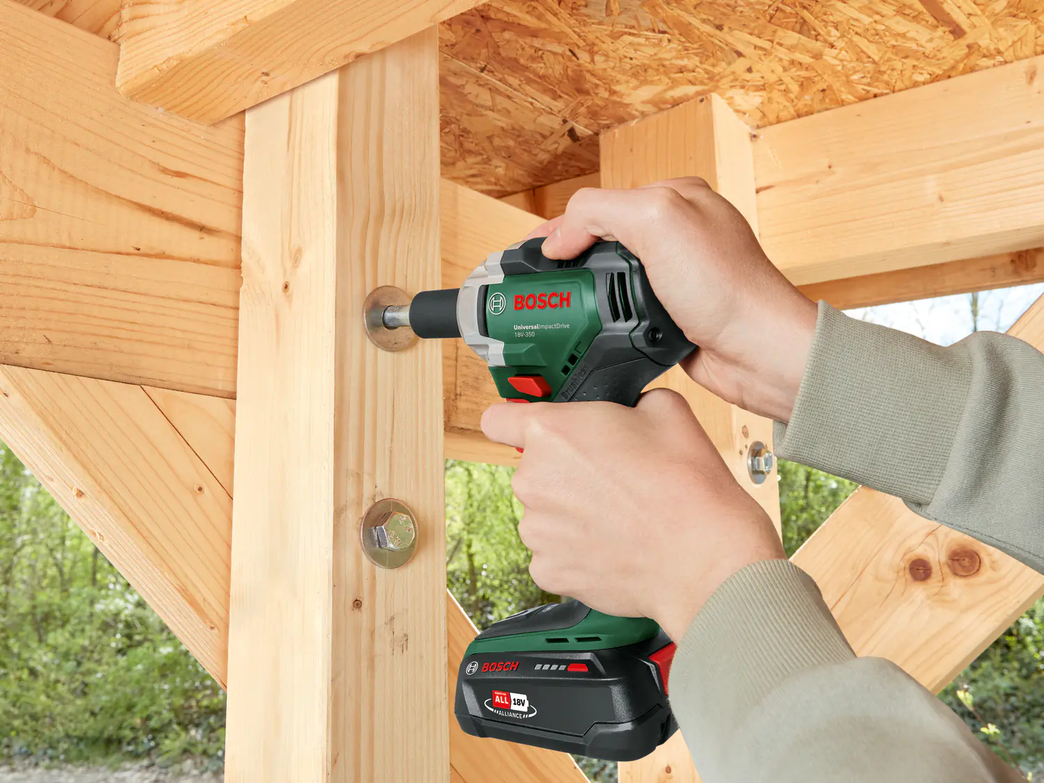 Bosch Akku-Drehschlagschrauber UniversalImpactDrive 18V-350 Solo Bosch Akku-Drehschlagschrauber UniversalImpactDrive 18V-350 Solo
