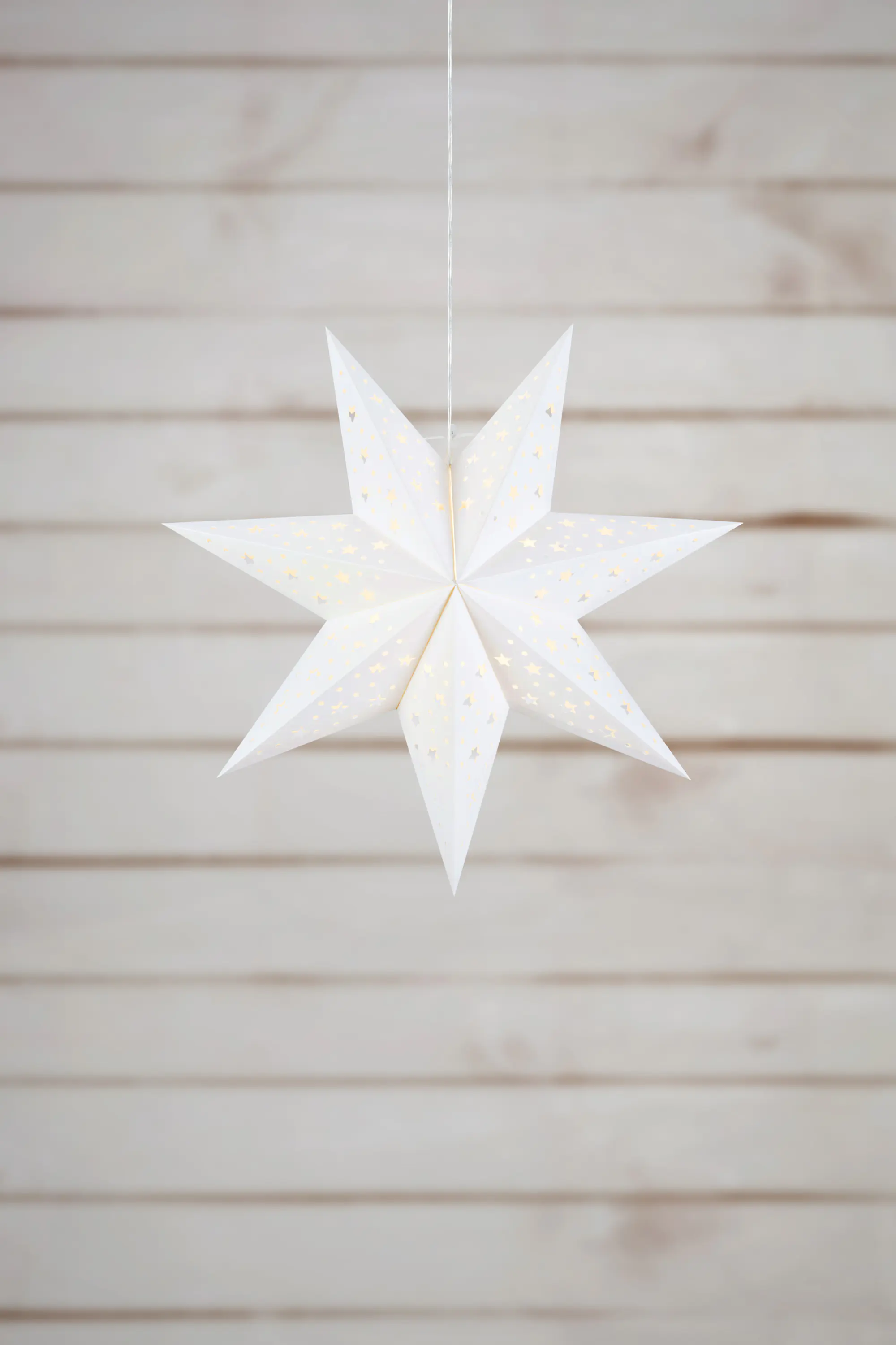 Markslöjd Blank Hängestern Ø 45 cm weiß 