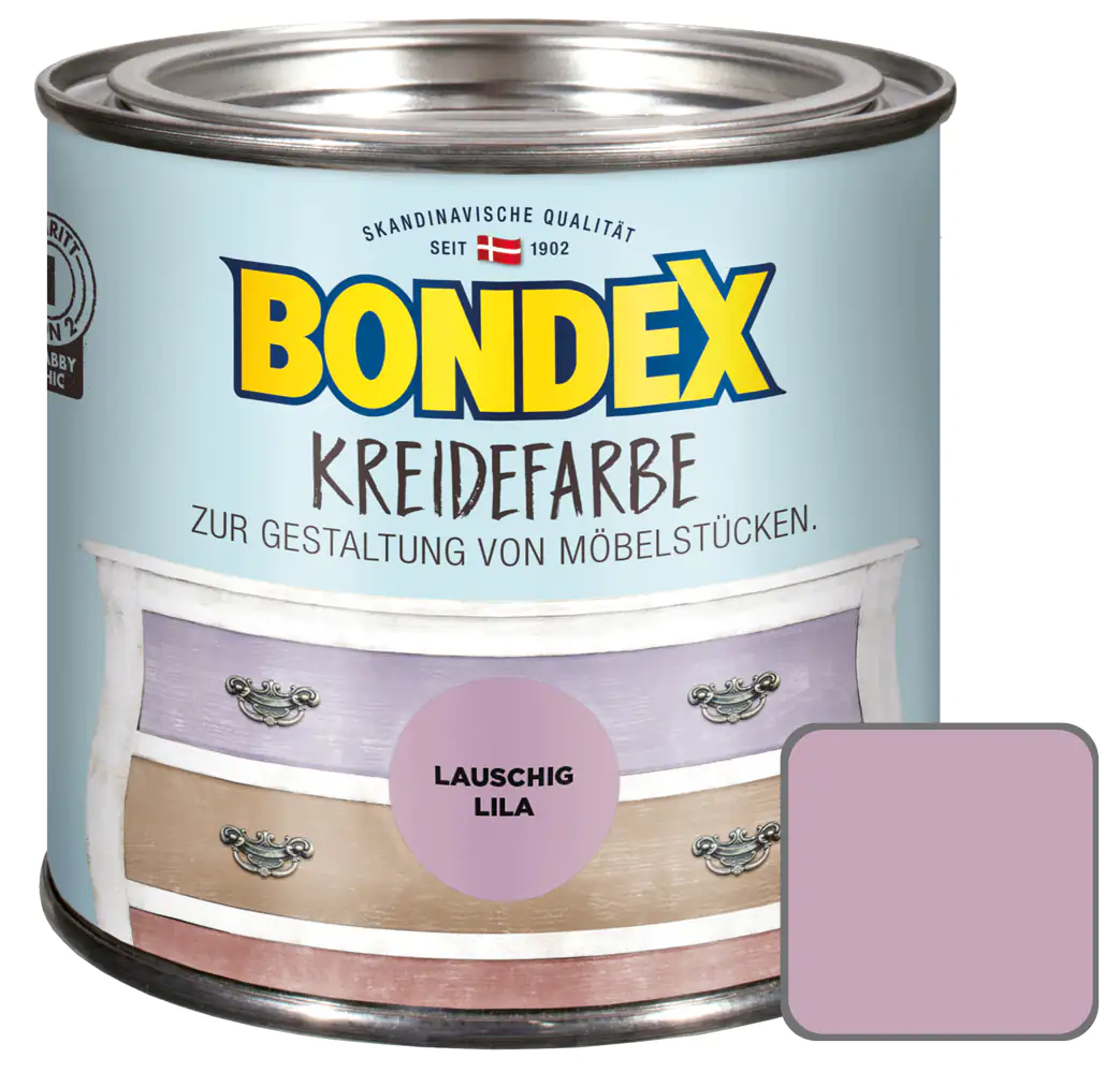 Bondex Kreidefarbe 500 ml lauschig lila