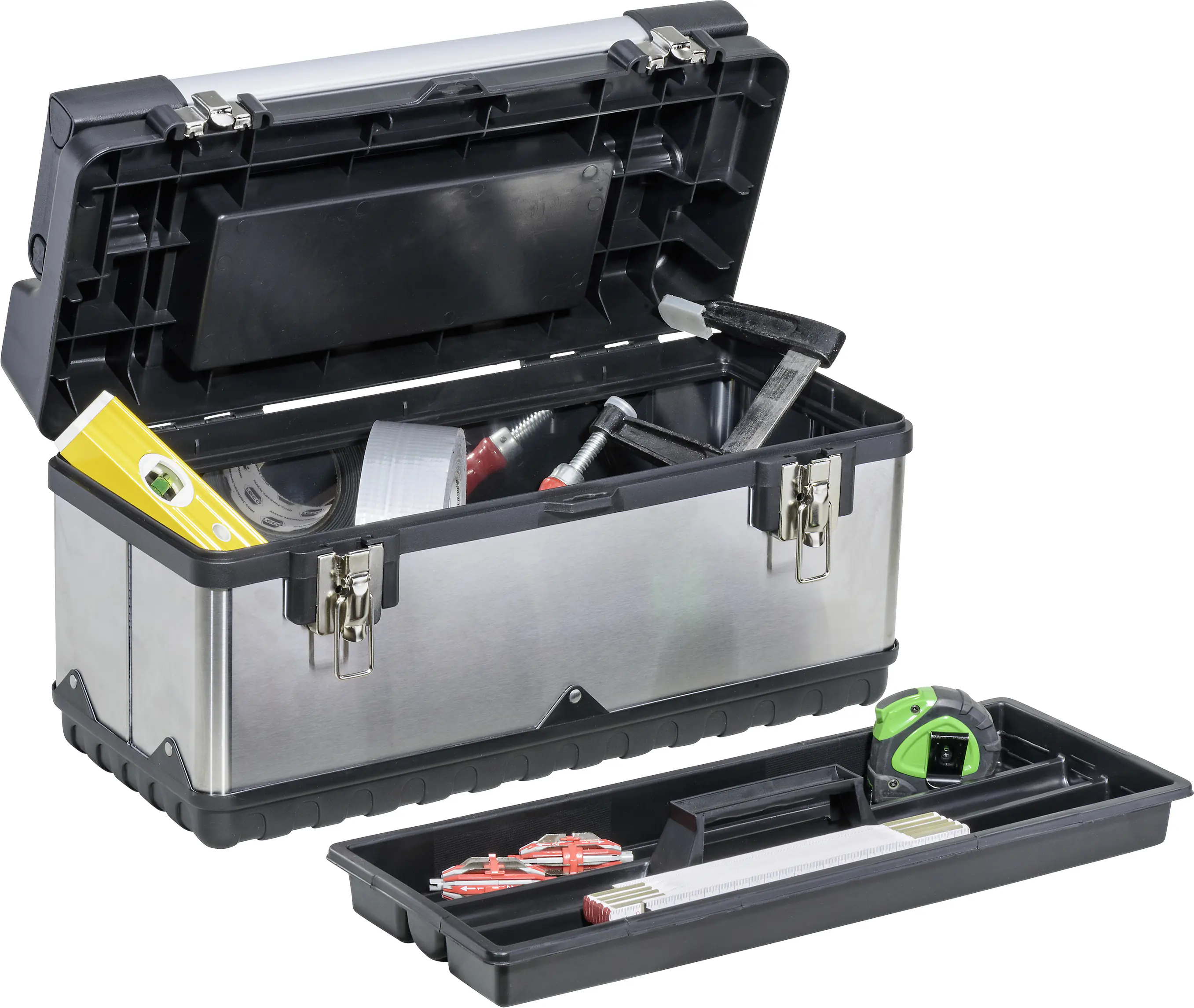 Allit Profi-Werkzeugkoffer Edelstahl McPlus Pro M 20 ohne Inhalt