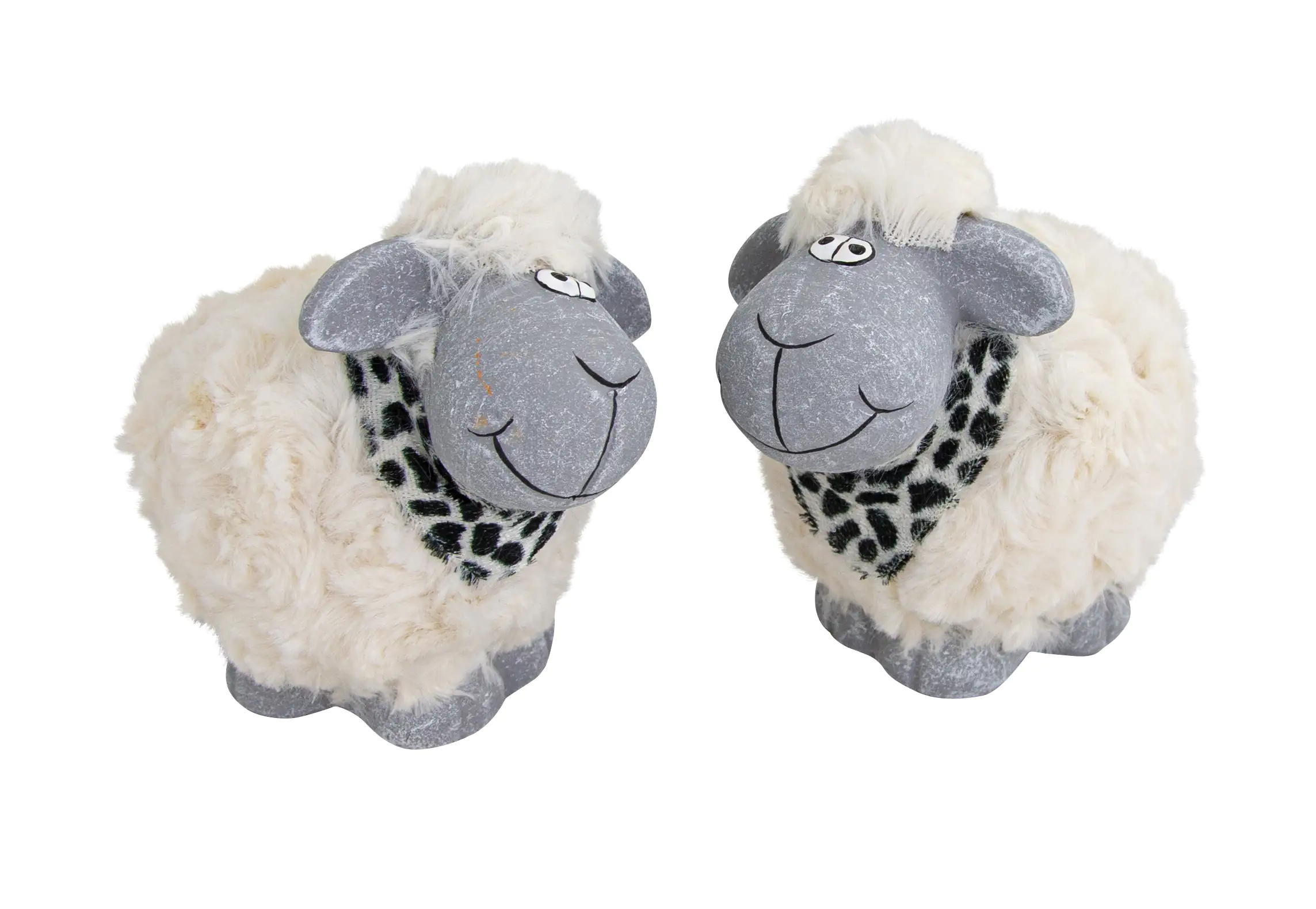 Riffelmacher Schaf Ferdi auf 4 Beinen