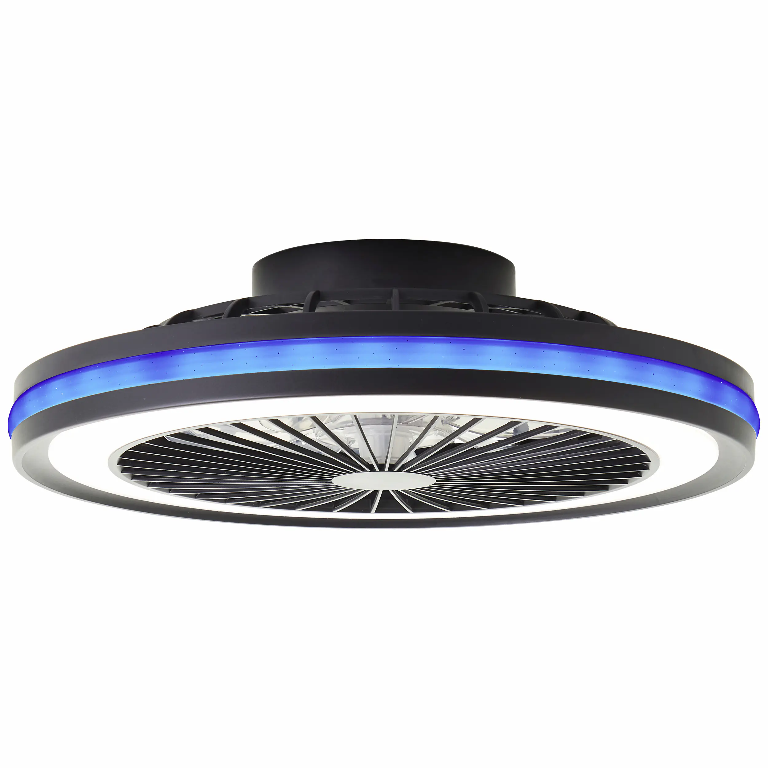 Brilliant LED Deckenventilator Palmero Ø 46,5 cm 40 W schwarz Brilliant LED Deckenventilator Palmero Ø 46,5 cm 40 W schwarz