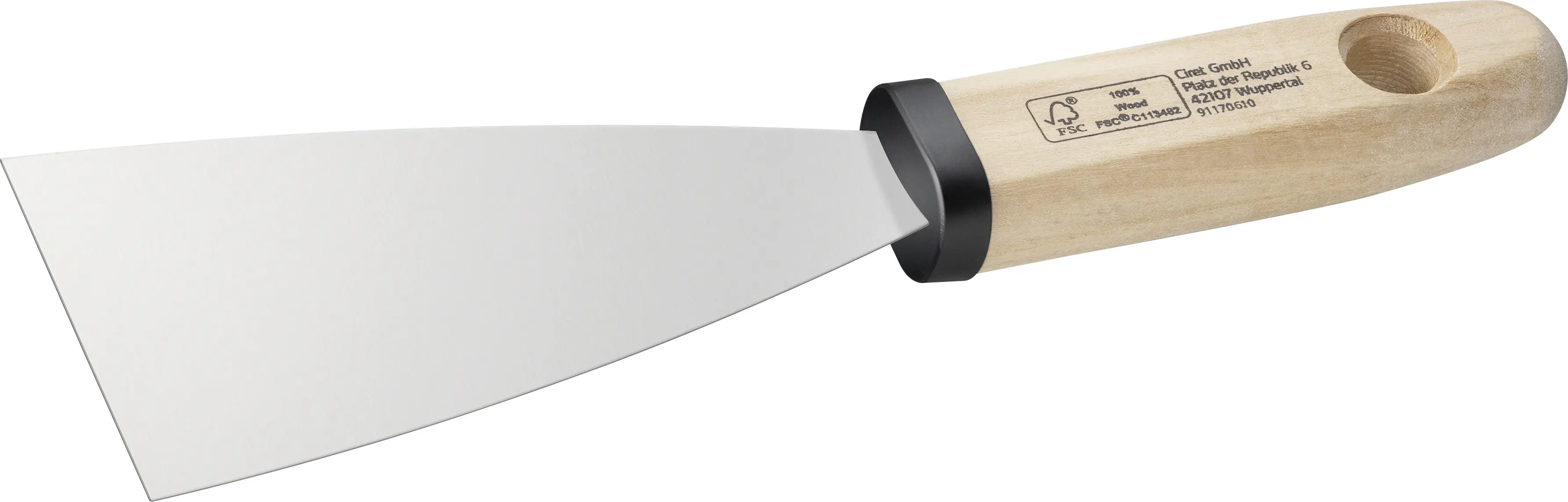 Color Expert Spachtel 60 mm Holzgriff