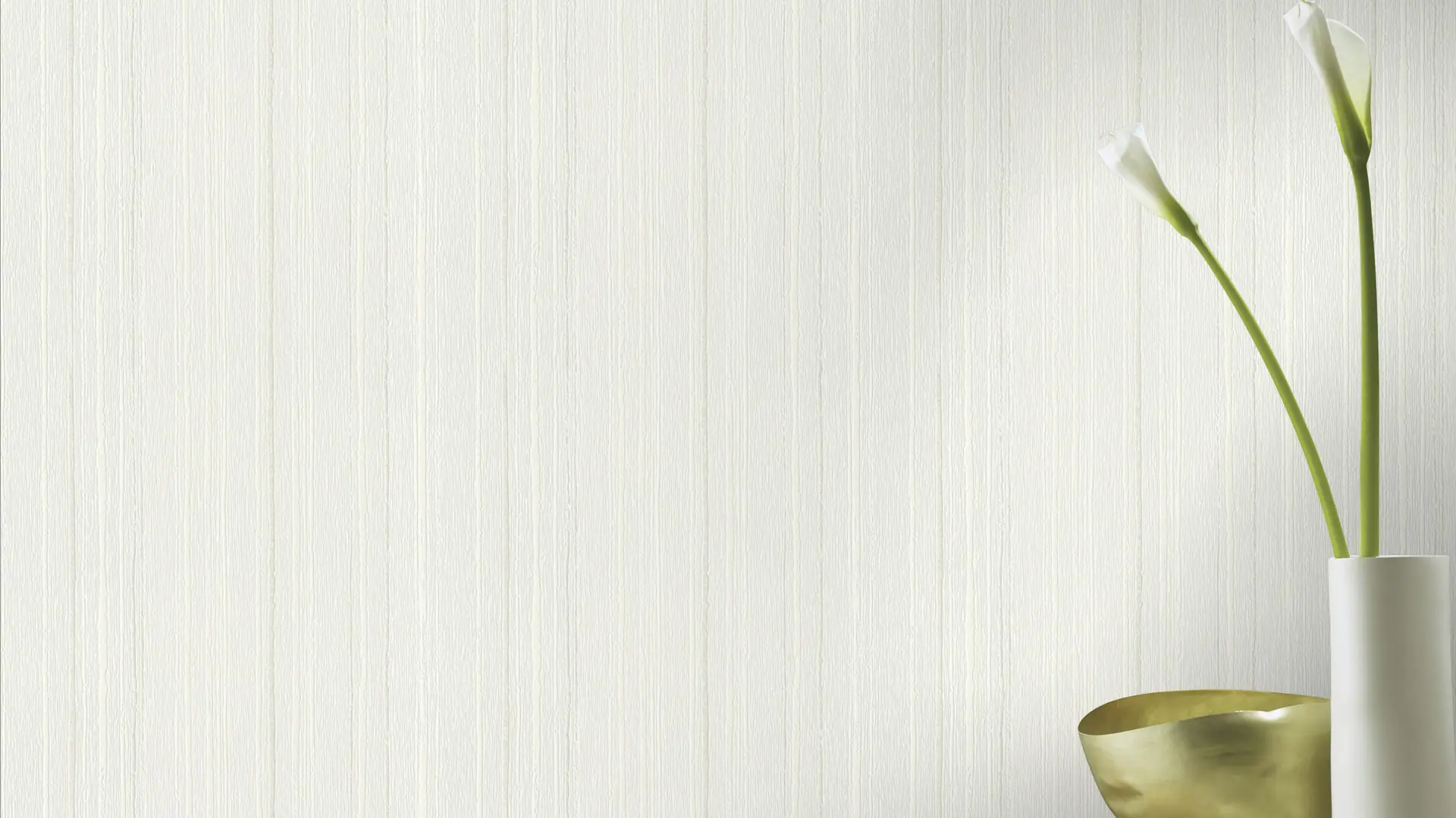 Rasch Vliestapete 642124 Selection Streifen weißsilber 10,05 x 0,53 m