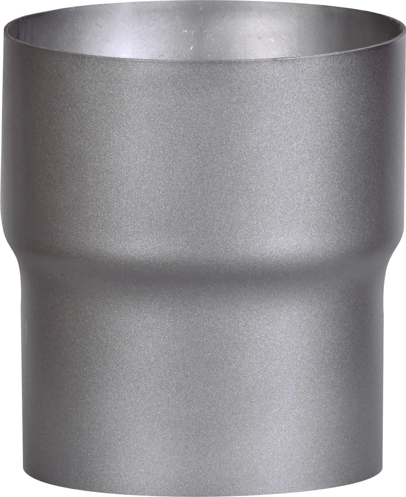 FireFix Rauchrohr-Erweiterung für Ofen 16,5 x 15 cm dunkelgrau