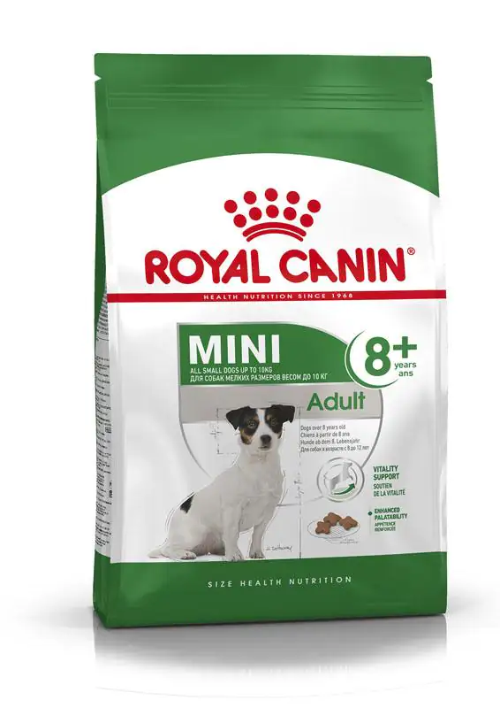 Royal Canin Hundefutter Mini Adult 8+ 2 kg