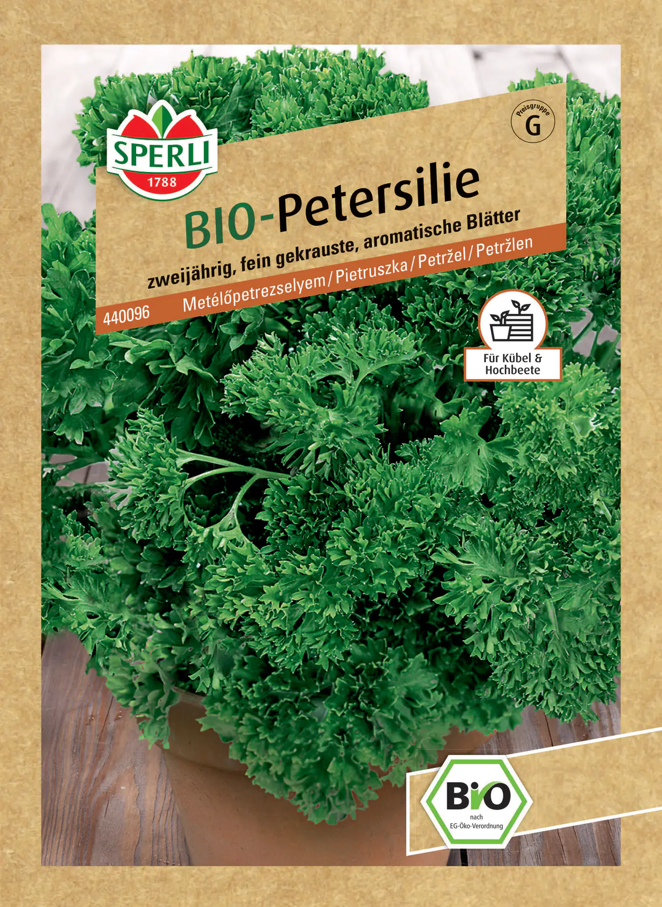 Sperli BIO Petersilie kraus Sperli BIO Petersilie kraus