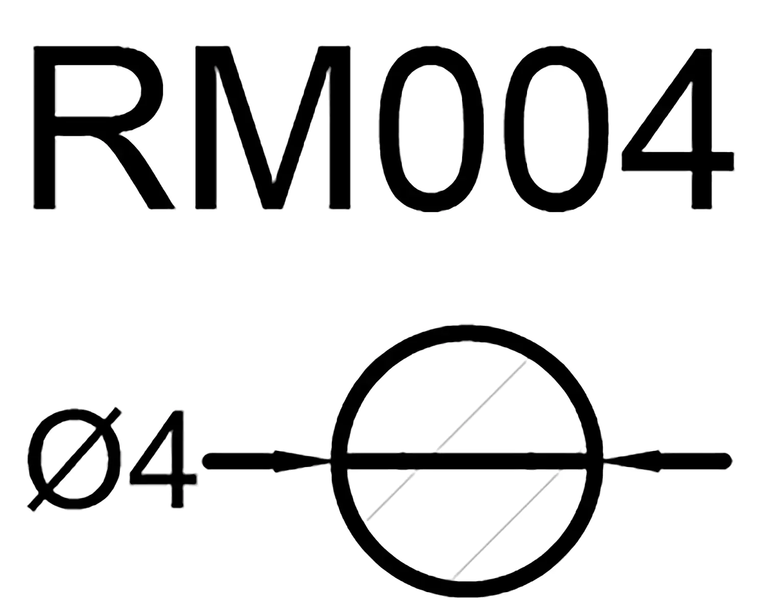 FN Neuhofer Rundstab glatt 100 cm 4 x 4 mm