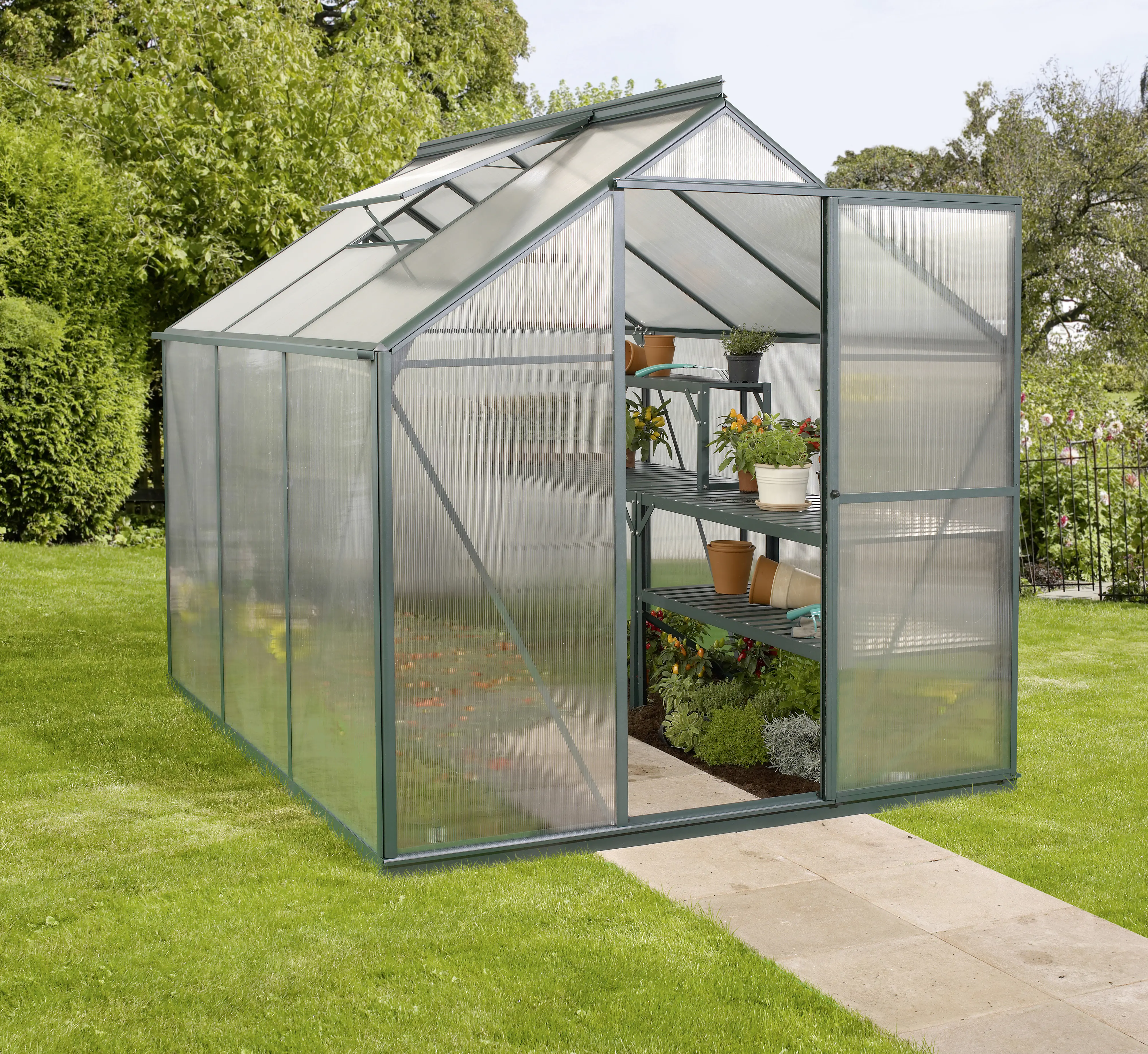 Vitavia Gewächshaus Eos 4600 190 x 226 cm 4 mm HPK