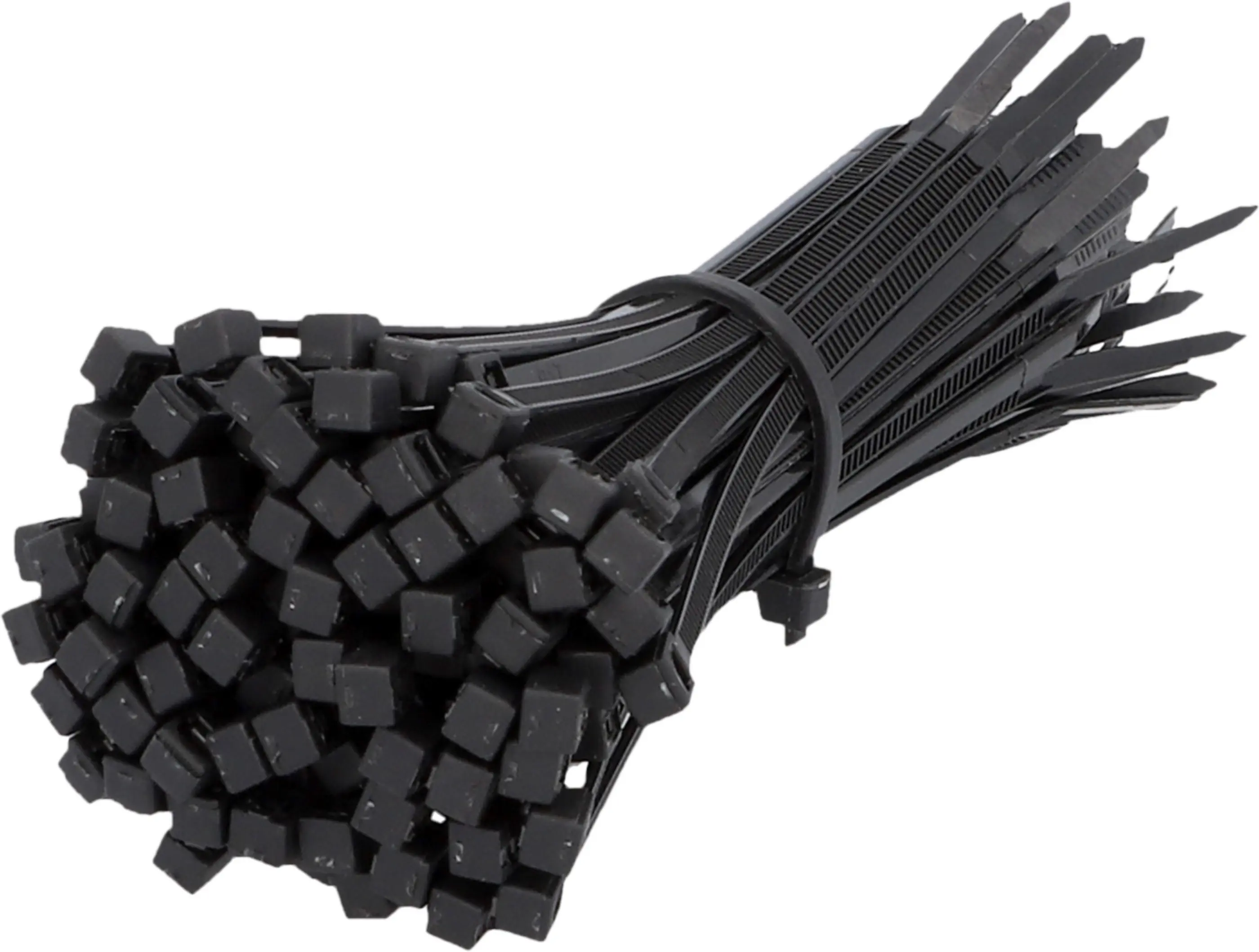 Unitec Kabelbinder 10 cm UV-beständig schwarz 100 Stück