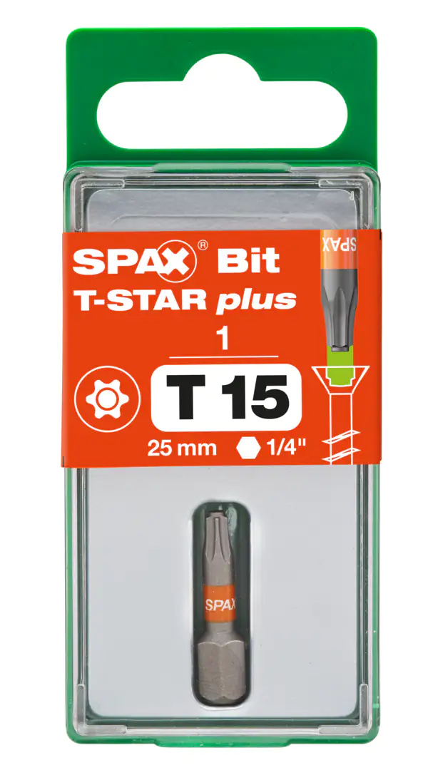 Spax Schrauberbit T-STAR plus T15