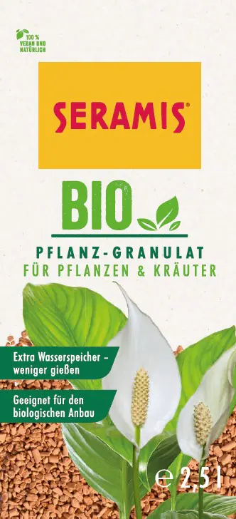 Seramis Bio-Pflanz-Granulat für Pflanzen & Kräuter 2,5 l