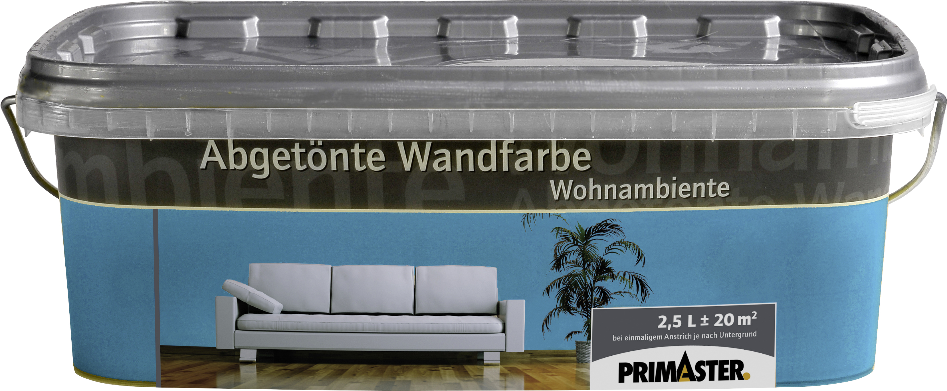Primaster Wandfarbe Wohnambiente 2,5 L petrol Primaster Wandfarbe Wohnambiente 2,5 L petrol
