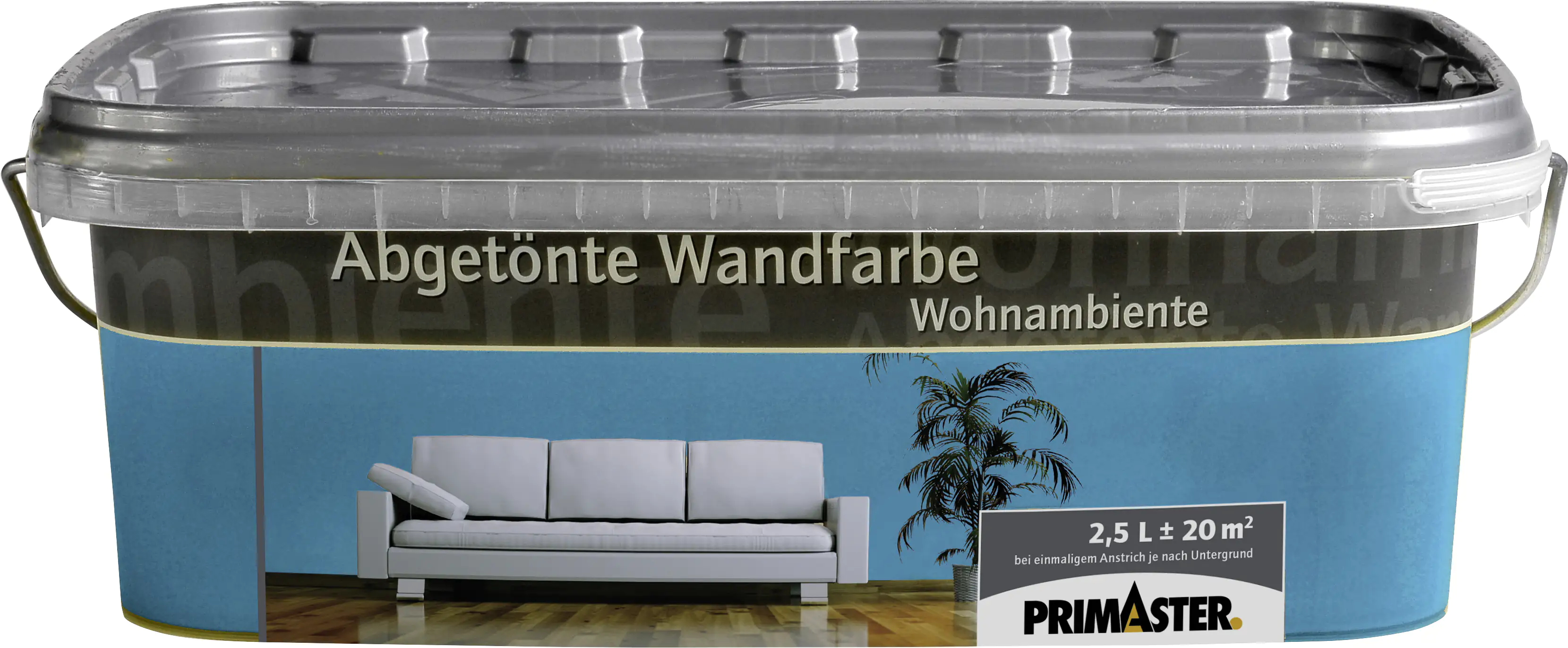 Primaster Wandfarbe Wohnambiente 2,5 L petrol Primaster Wandfarbe Wohnambiente 2,5 L petrol