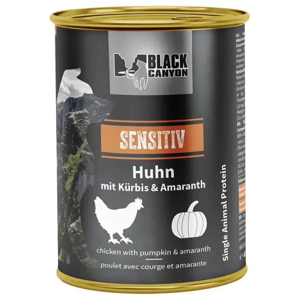Black Canyon Hundenassfutter Adult Sensitiv 410 g Huhn