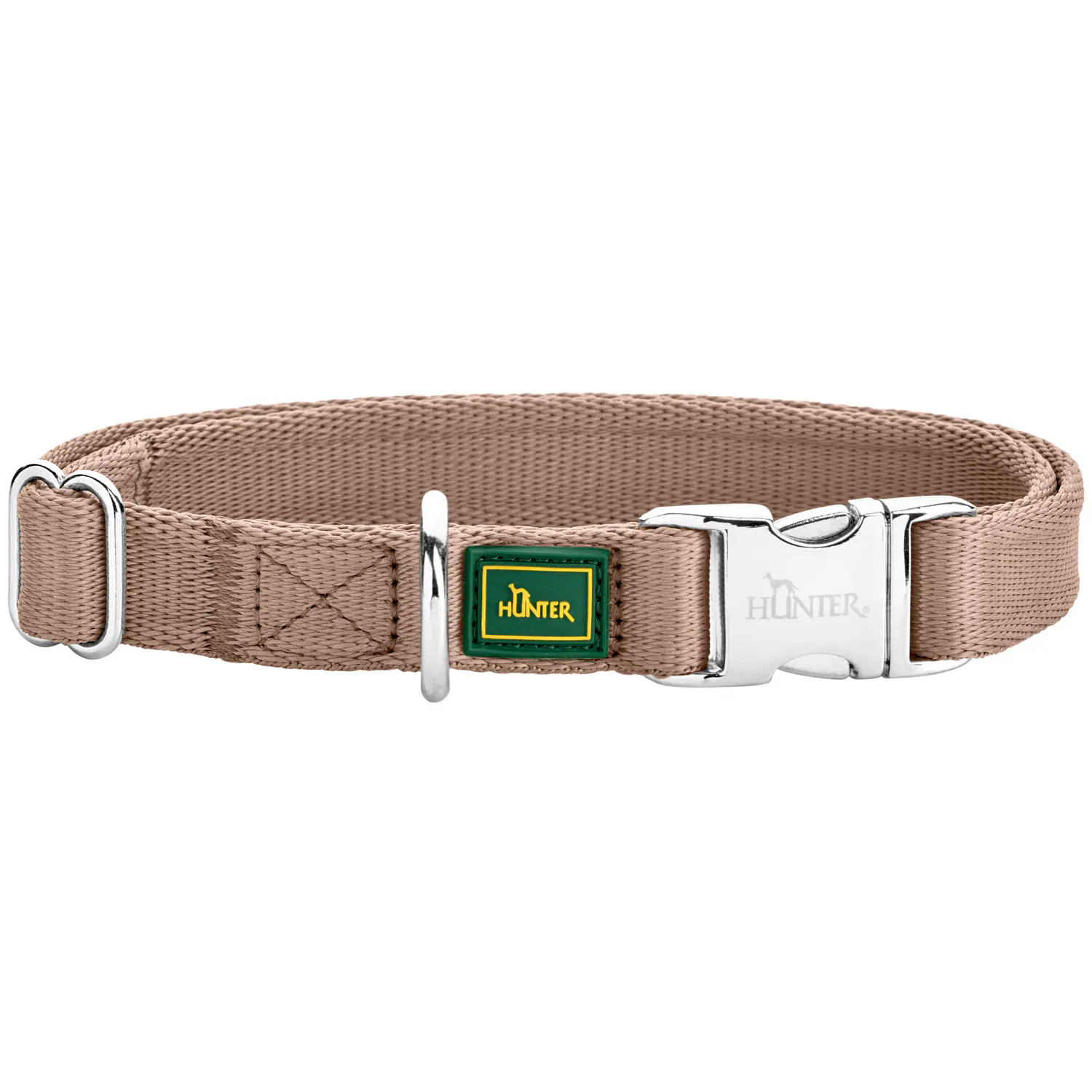 Hunter Hundehalsband Inari Alu-Strong M beige