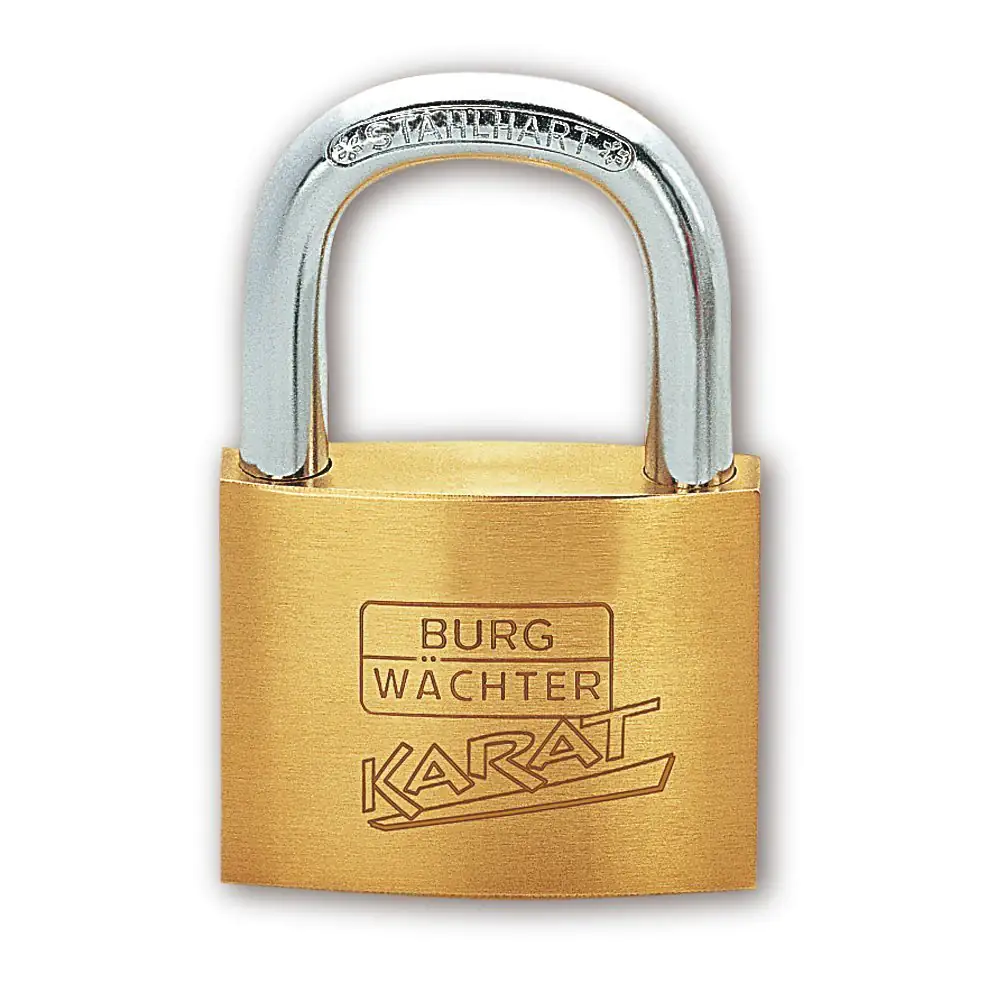 Burg Wächter Vorhängeschloss Karat 217 30 16.0 x 17.5 mm - 1 Stück