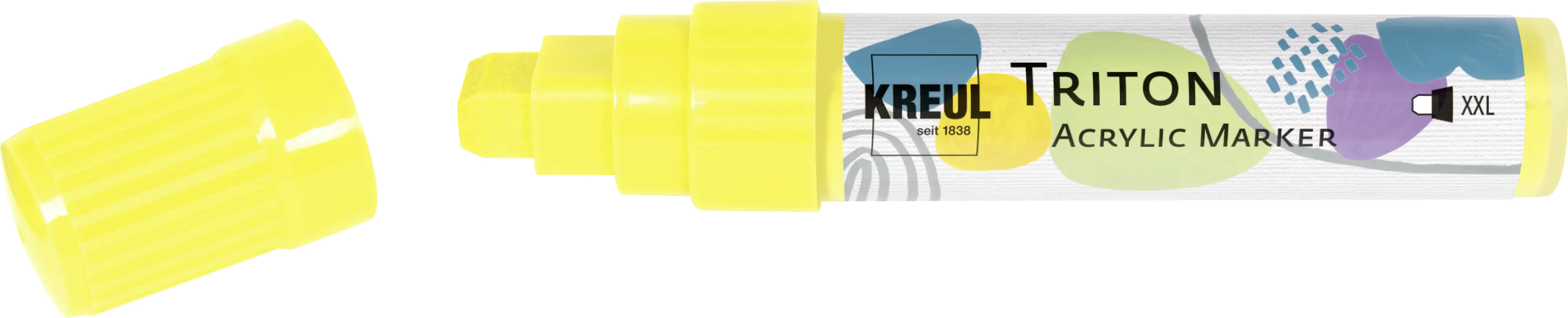 Kreul Triton Acrylic Paint Marker zitron Kreul Triton Acrylic Paint Marker zitron