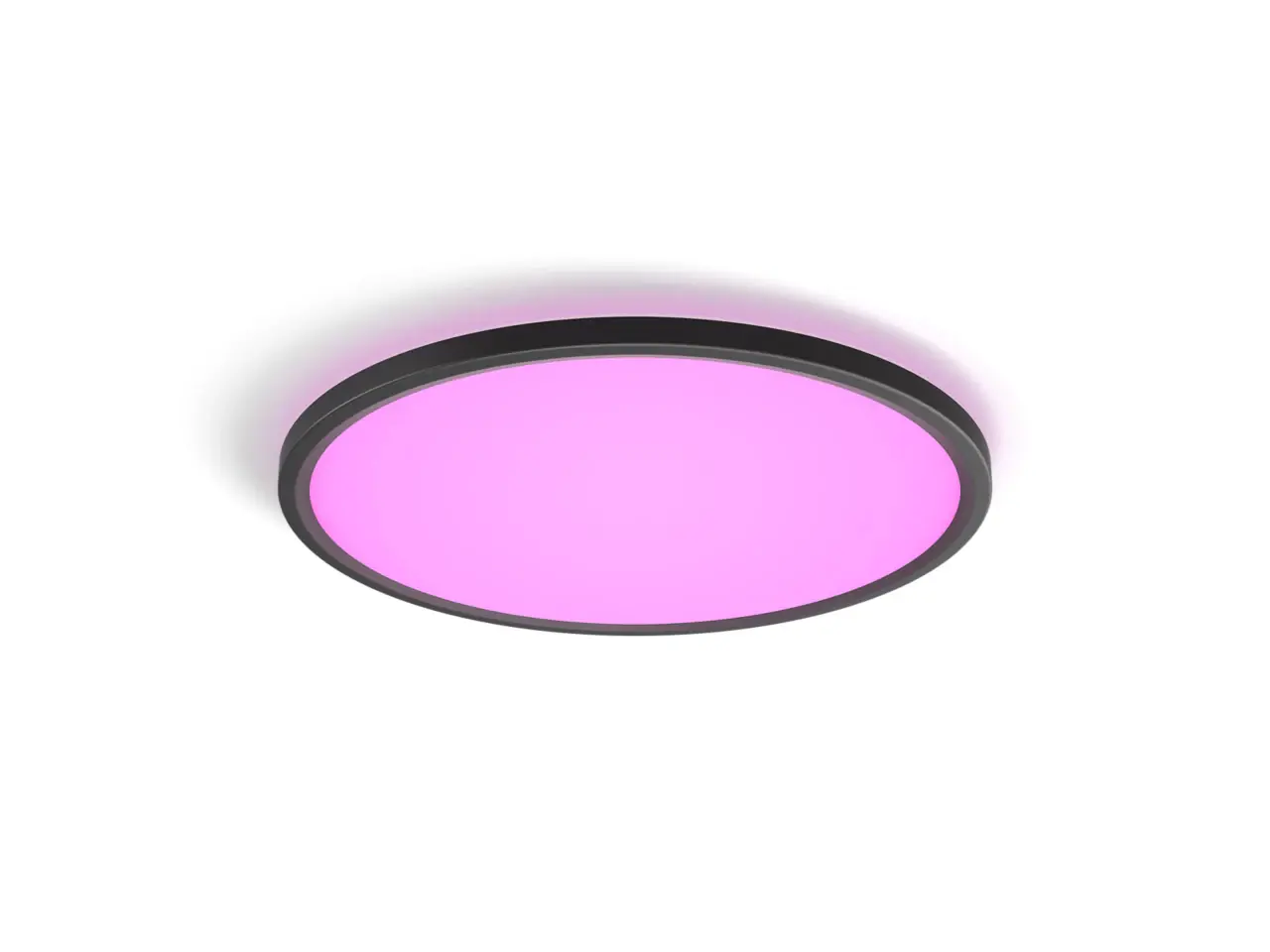 Philips Hue LED Deckenleuchte Tento + Bridge rund schwarz 43 x 3 cm RGB Philips Hue LED Deckenleuchte Tento + Bridge rund schwarz 43 x 3 cm RGB
