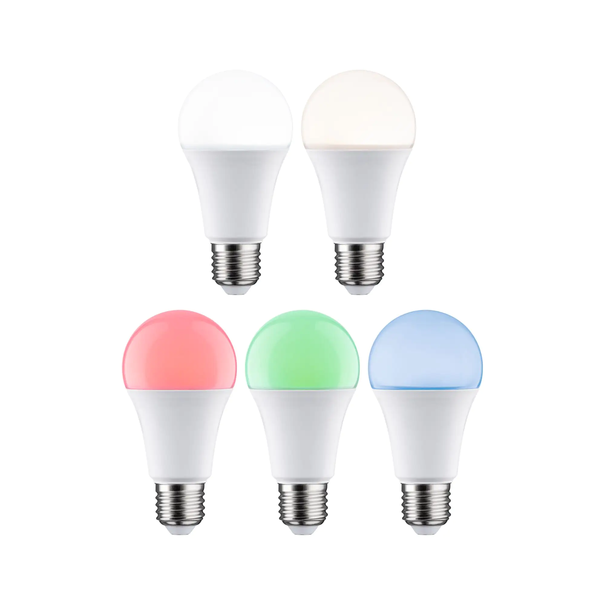 Paulmann LED Leuchtmittel ZigBee E27 11 W RGBW 3er-Pack Paulmann LED Leuchtmittel ZigBee E27 11 W RGBW 3er-Pack