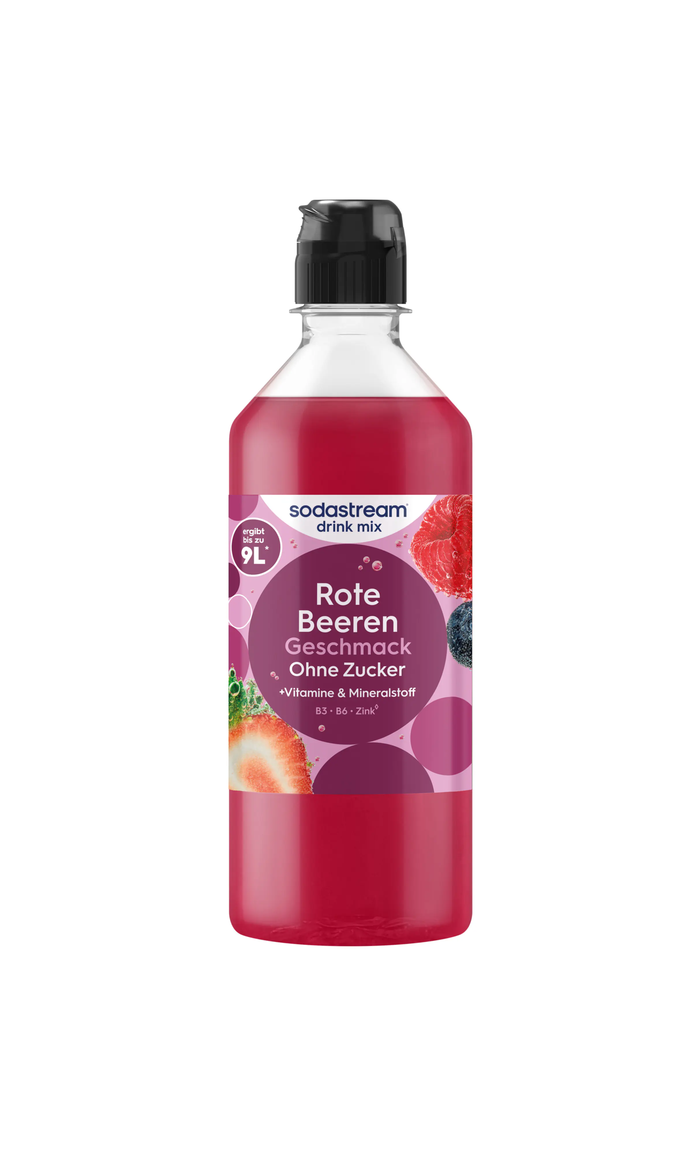 Sodastream Drink Mix Sirup Rote Beeren Zero 440 ml