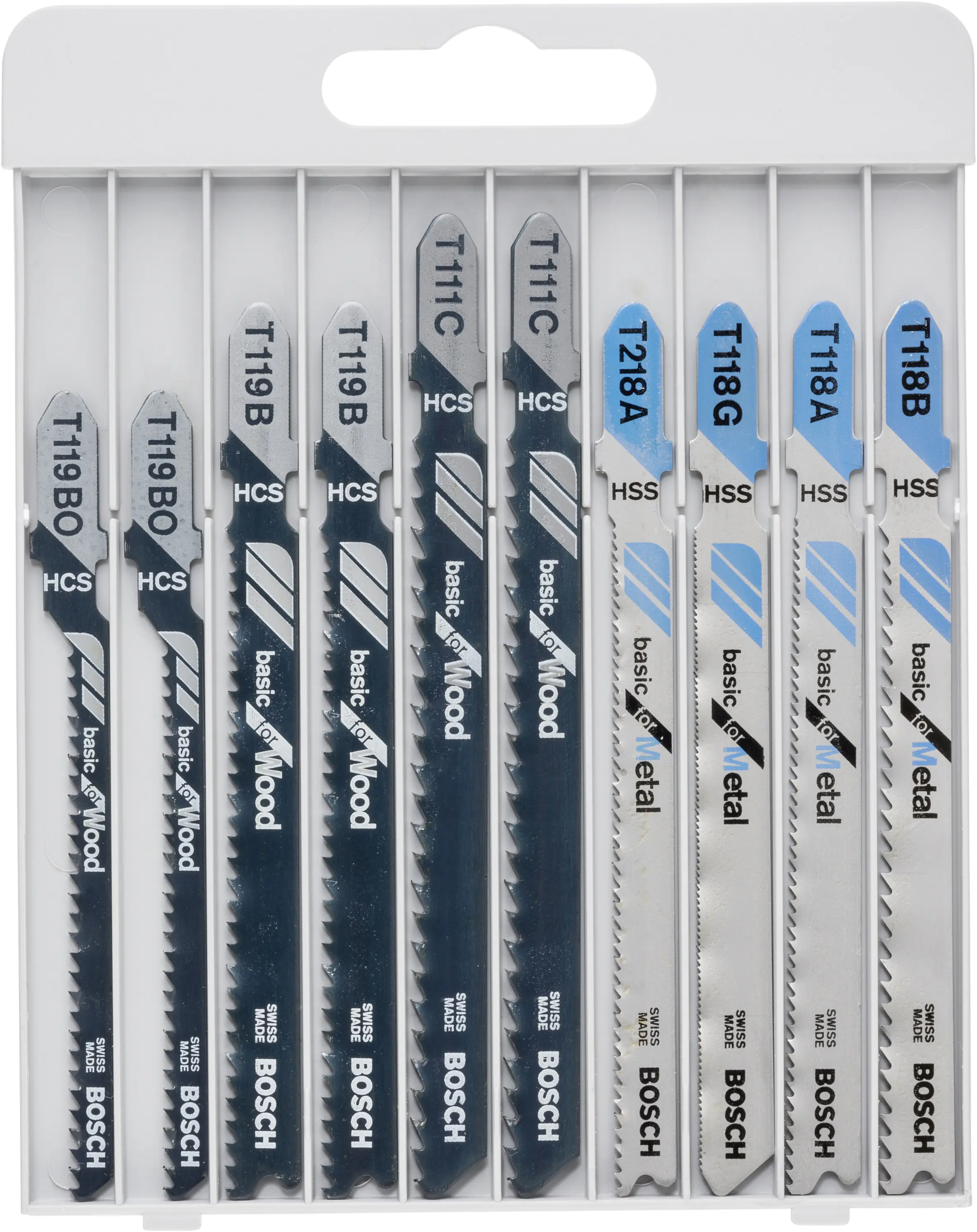 Bosch Stichsägeblätter X-Pro Line 10 teilig Metall