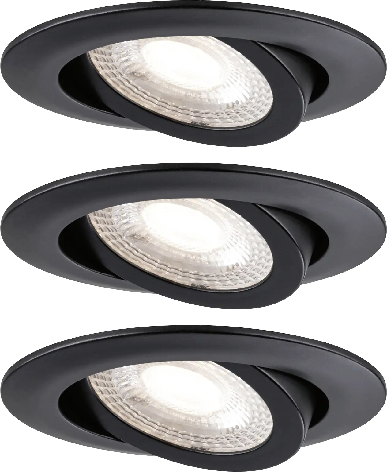 Paulmann LED Einbauleuchte schwarz schwenkbar Paulmann LED Einbauleuchte schwarz schwenkbar