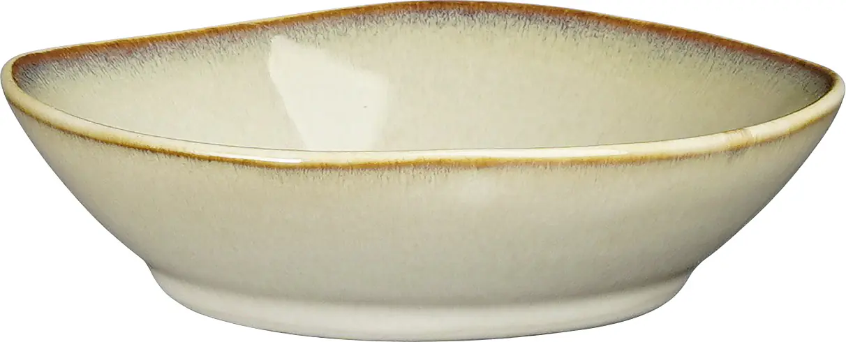 Mica Decorations Schale Racco stoneware 4 x 12 cm beige