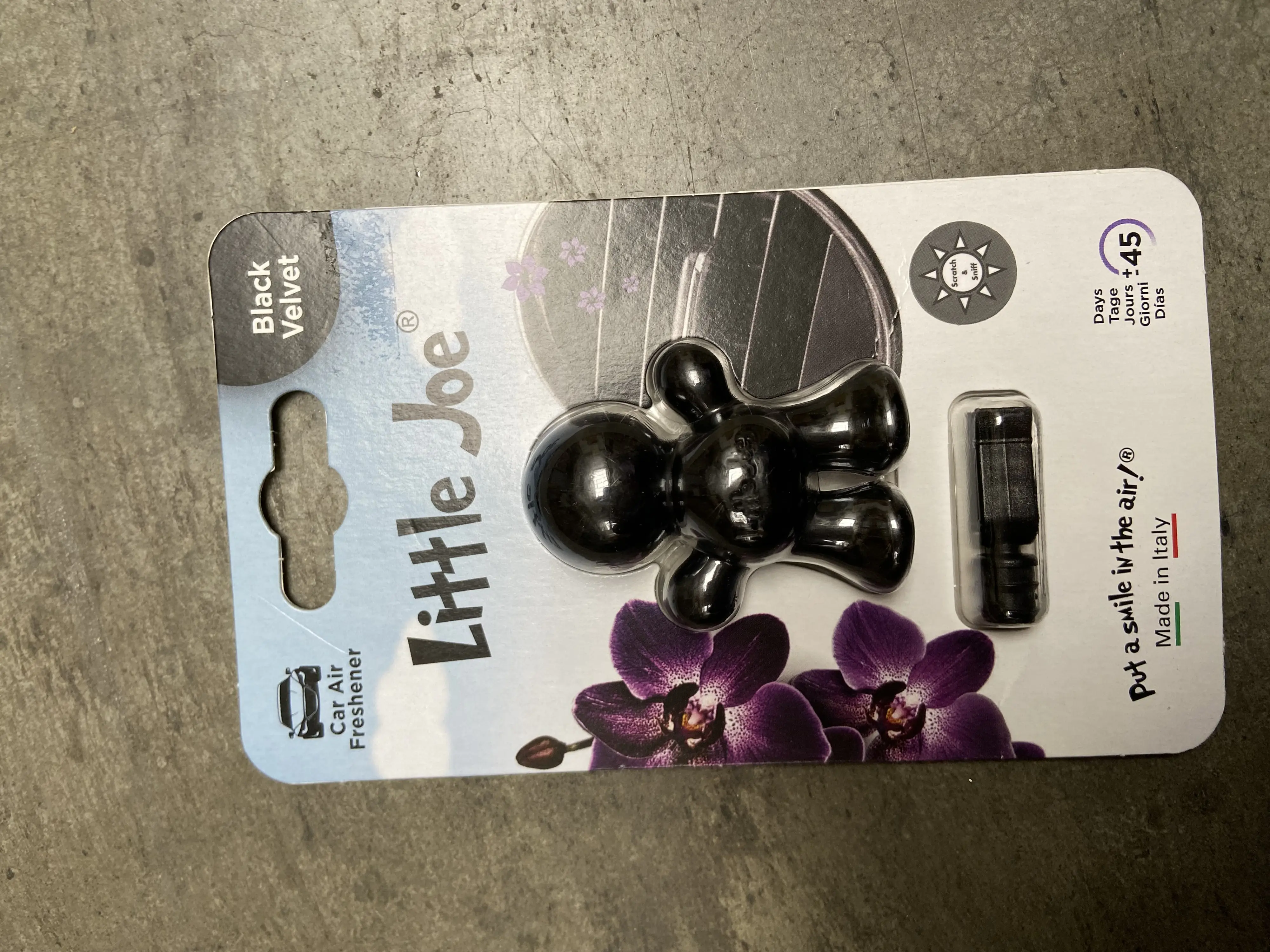 Little Joe Lufterfrischer Clip Black Velvet