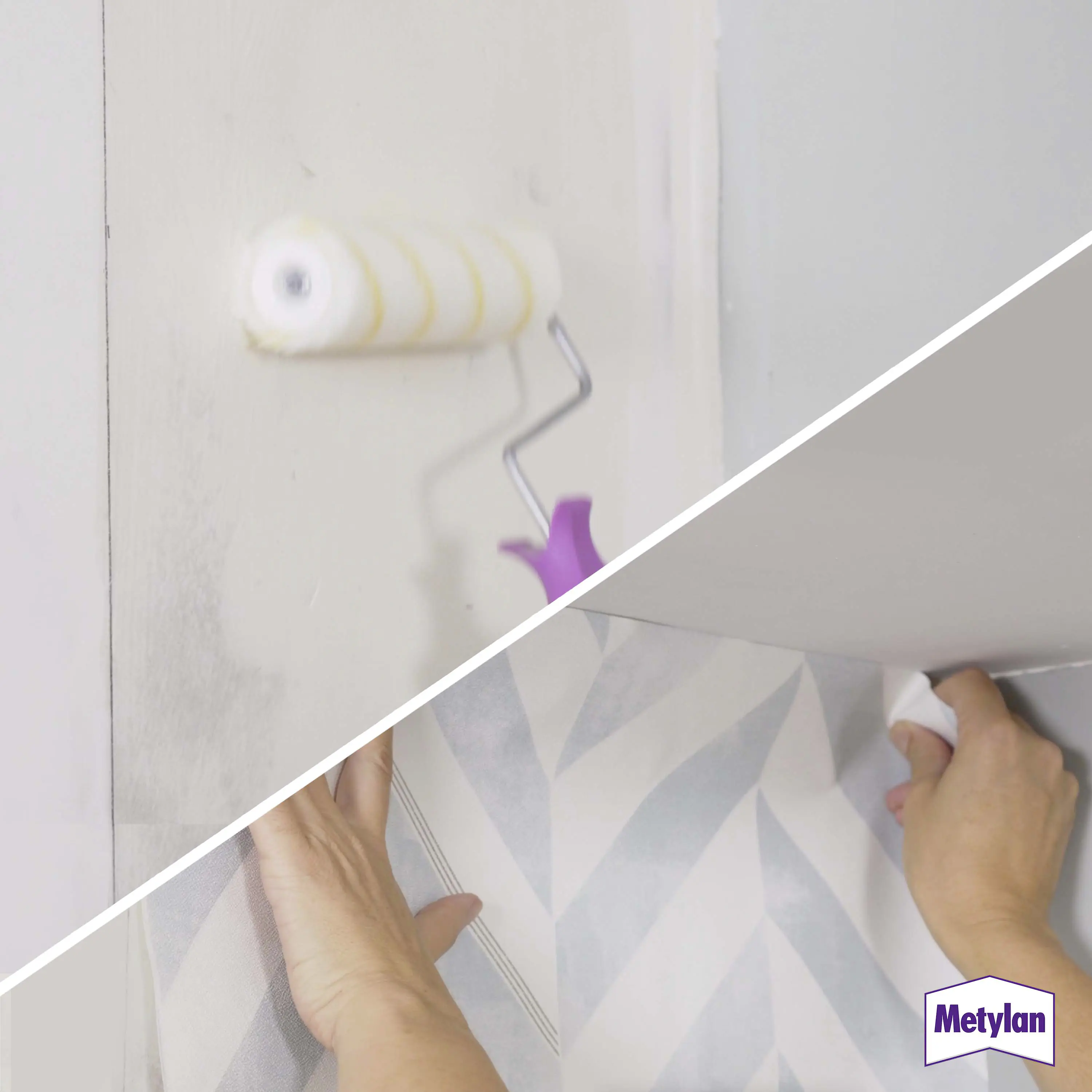 Metylan Vlies Tapetenkleister 180 g Paket, trocknet transparent