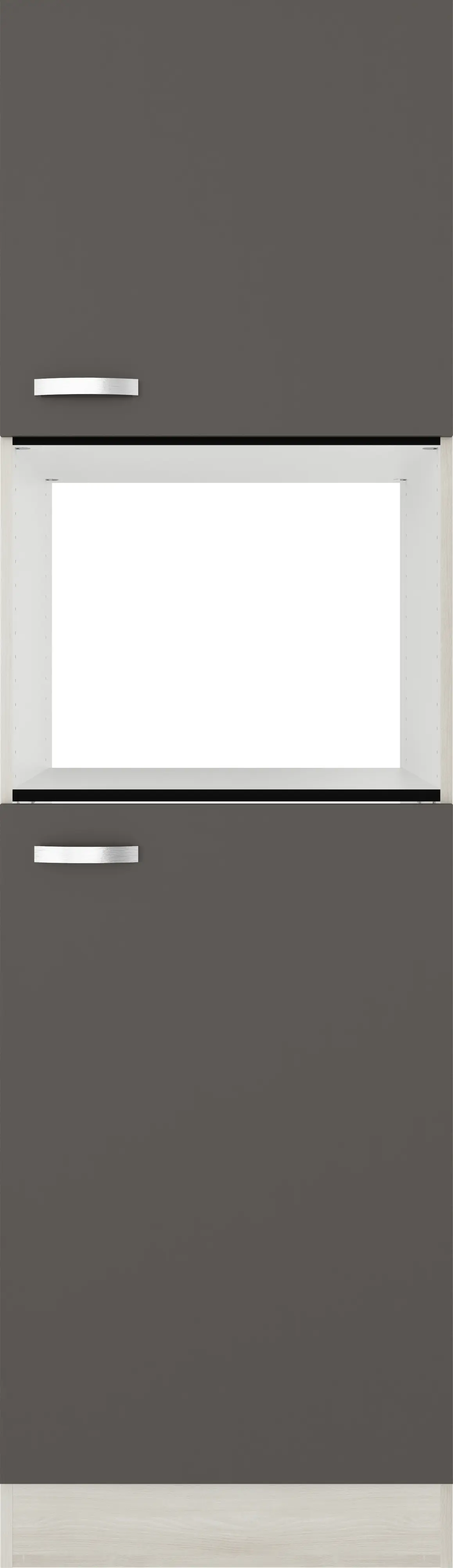 Optifit Hochschrank Faro 220 anthrazit/akazie 60 cm