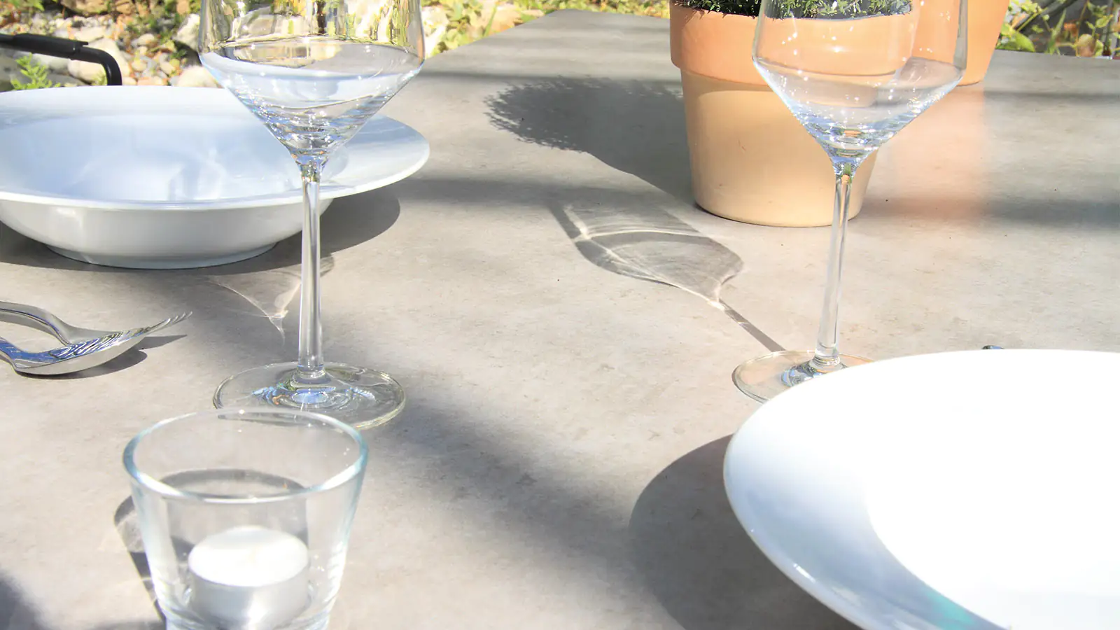 Acamp Glastisch Alpha 160 x 80 x 75 cm Acamp Glastisch Alpha 160 x 80 x 75 cm