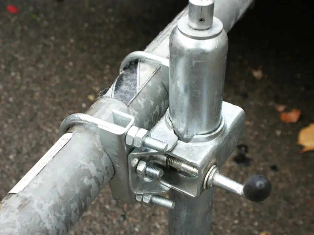 LAS Befestigung des Stützradhalters für die Runddeichsel 2x